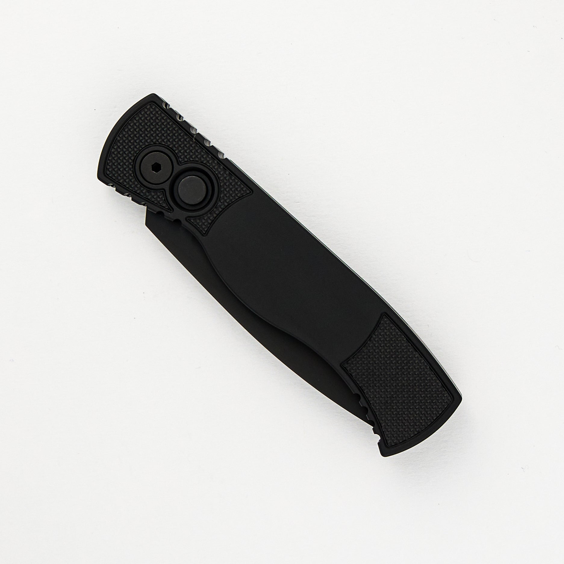 Tactical Response 2 Auto - Black Handle With Textured Corners - DLC Black MagnaCut Blade T203