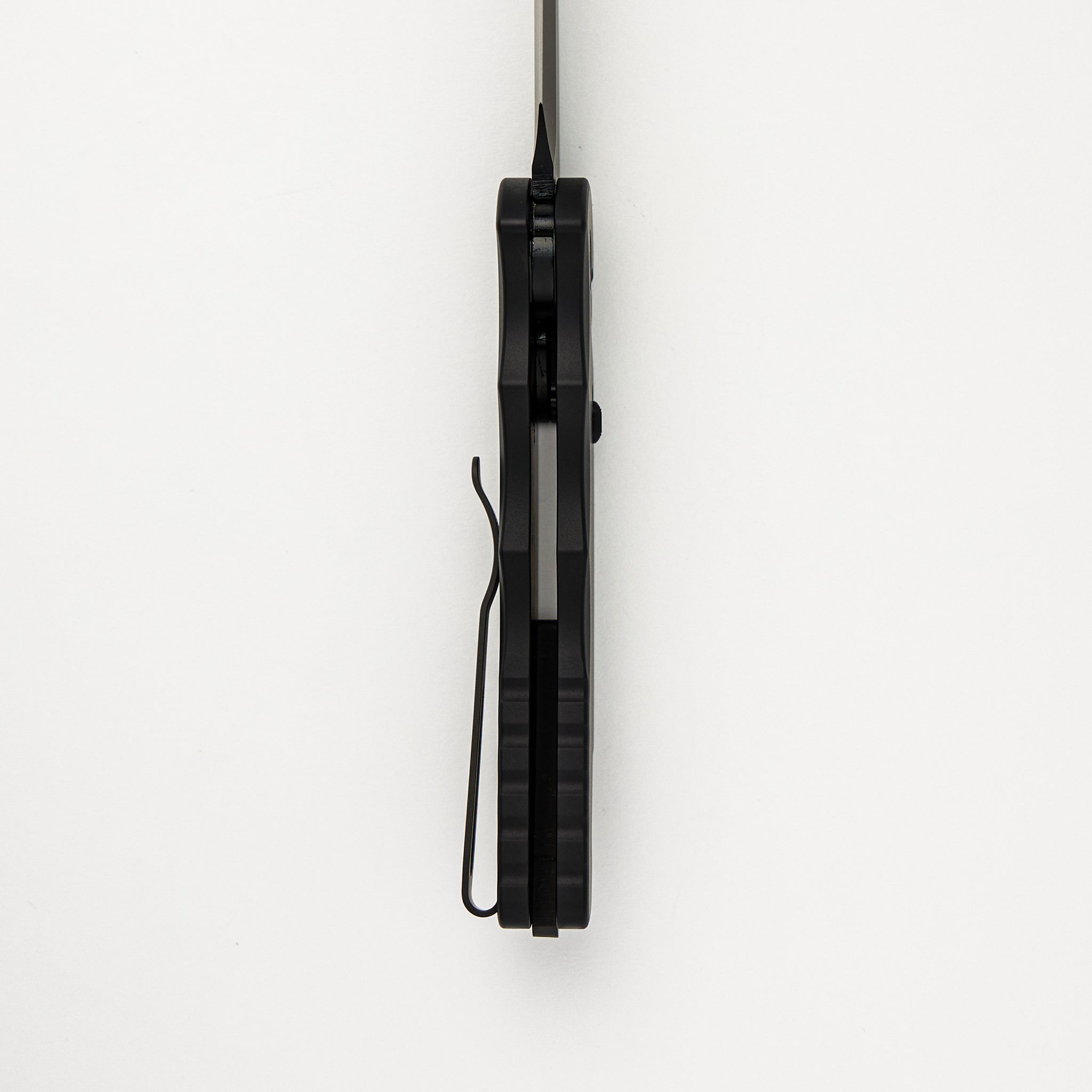 TR-5 Auto - Black Handle - Black DLC S35VN Blade - Tritium Button - T503 Operator