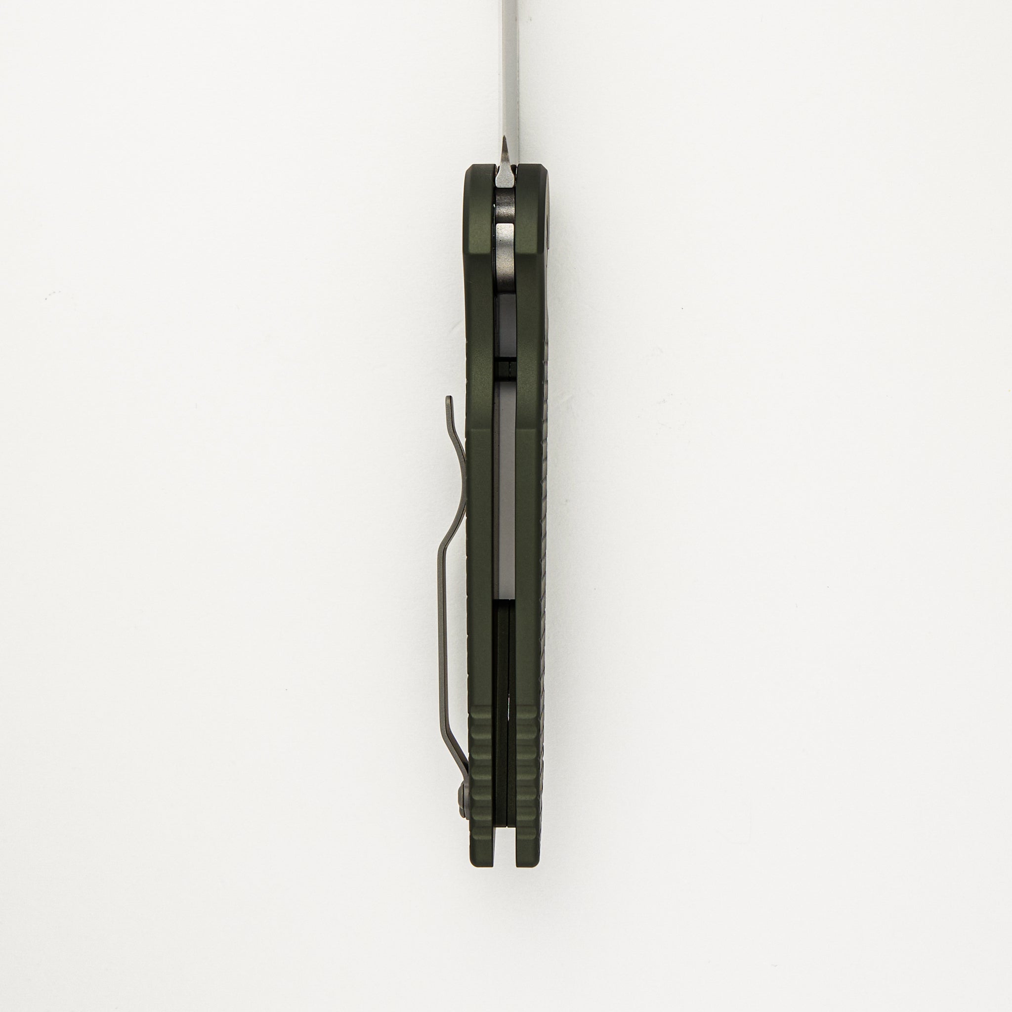 Tactical Response 3 - TR-3 X1 SW Green - Green "Fish Scale" Handle - Stonewash 154CM Blade