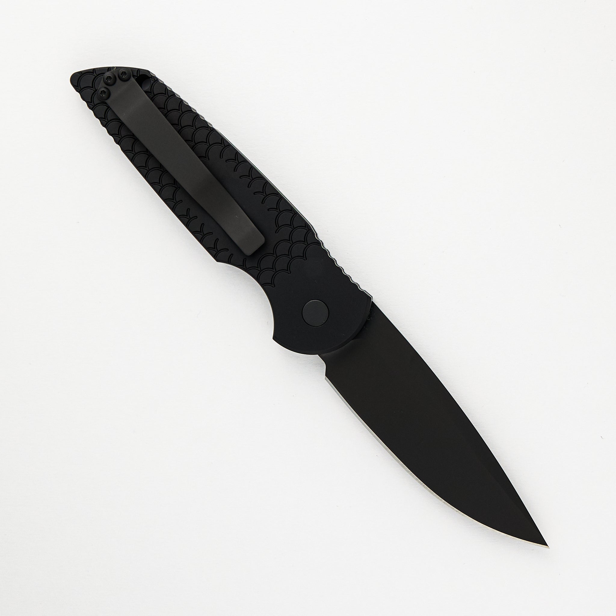 TR-3 X1 Operator - Black "Fish Scale" Handle, Black Sterile Blade, Tritium Button