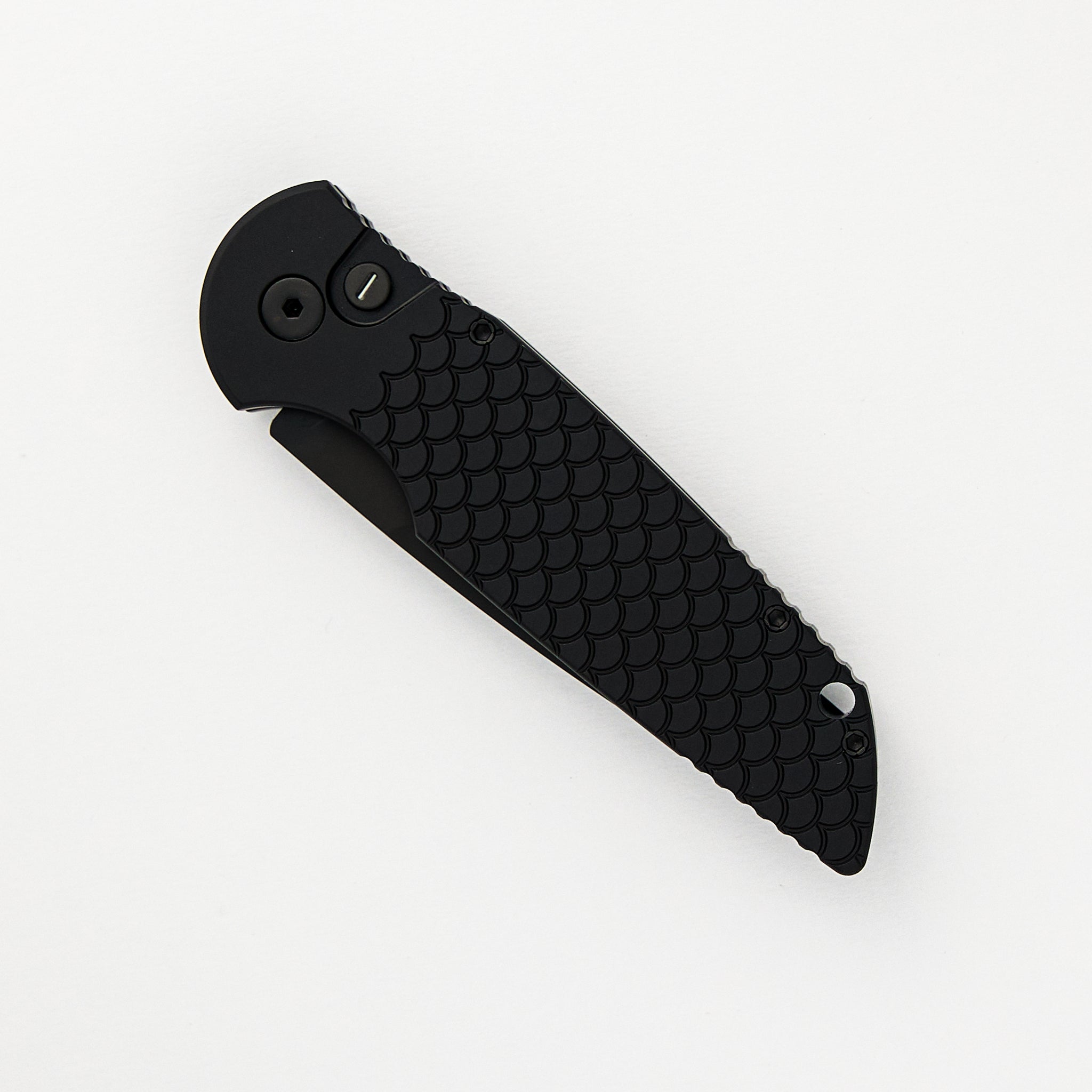 TR-3 X1 Operator - Black "Fish Scale" Handle, Black Sterile Blade, Tritium Button