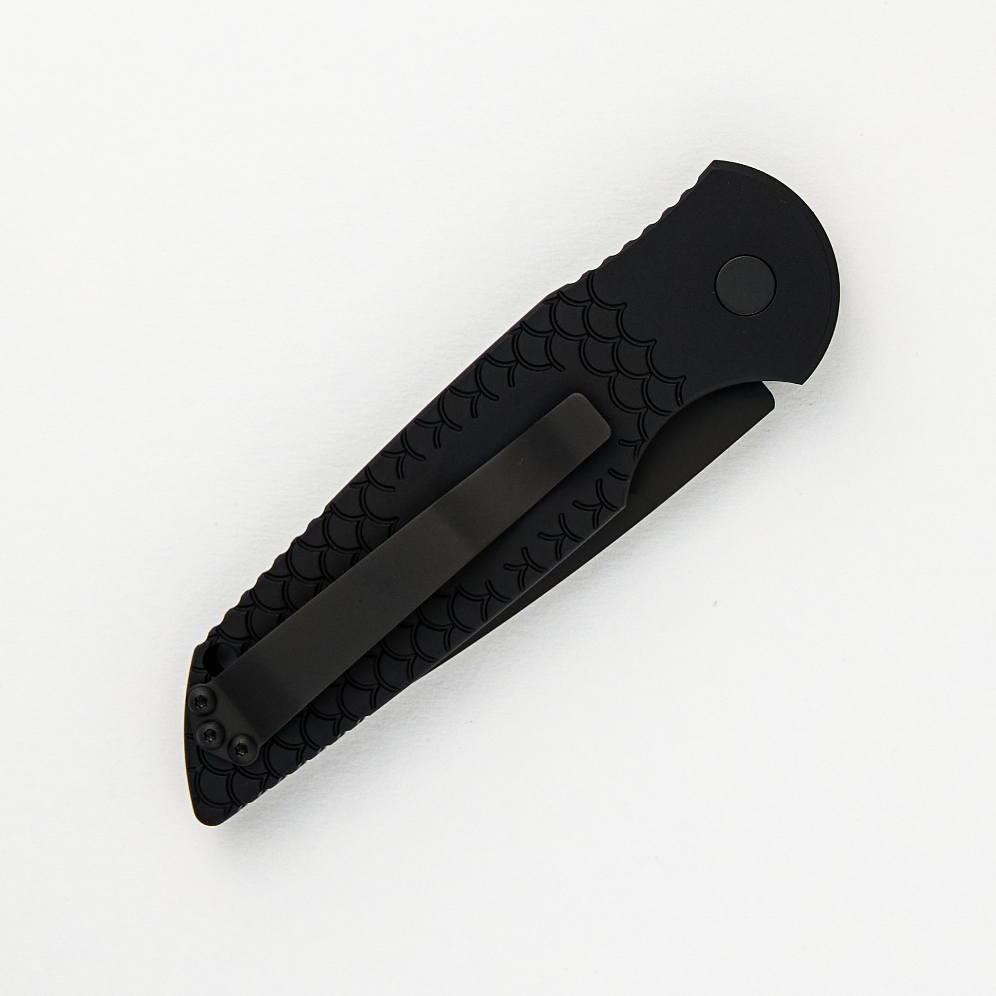 TR-3 X1 Operator - Black "Fish Scale" Handle, Black Sterile Blade, Tritium Button