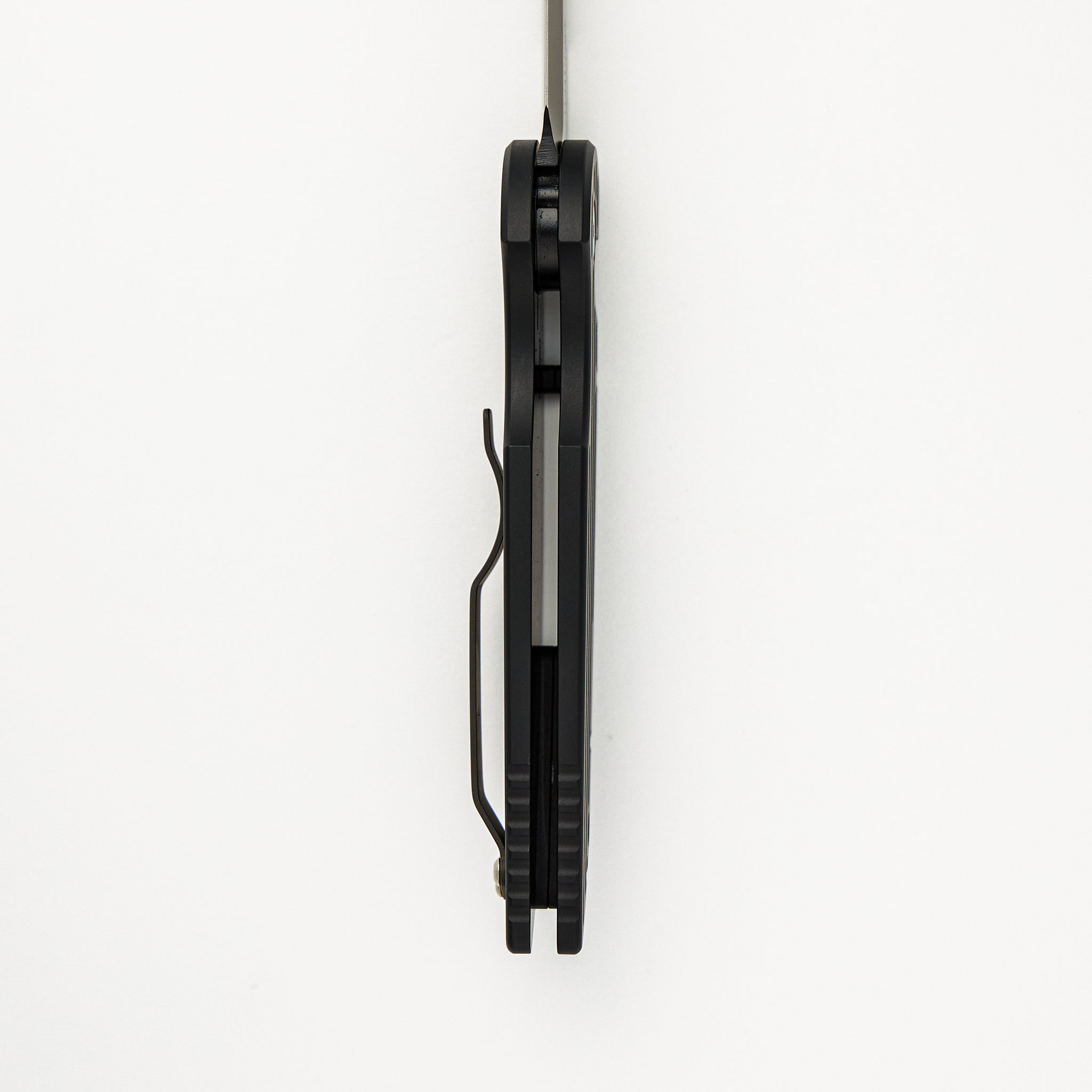 TR-3 - 2024 BLADEWEST.03 - Black Handle W/ Grooves - 2-Tone DLC MagnaCut Blade