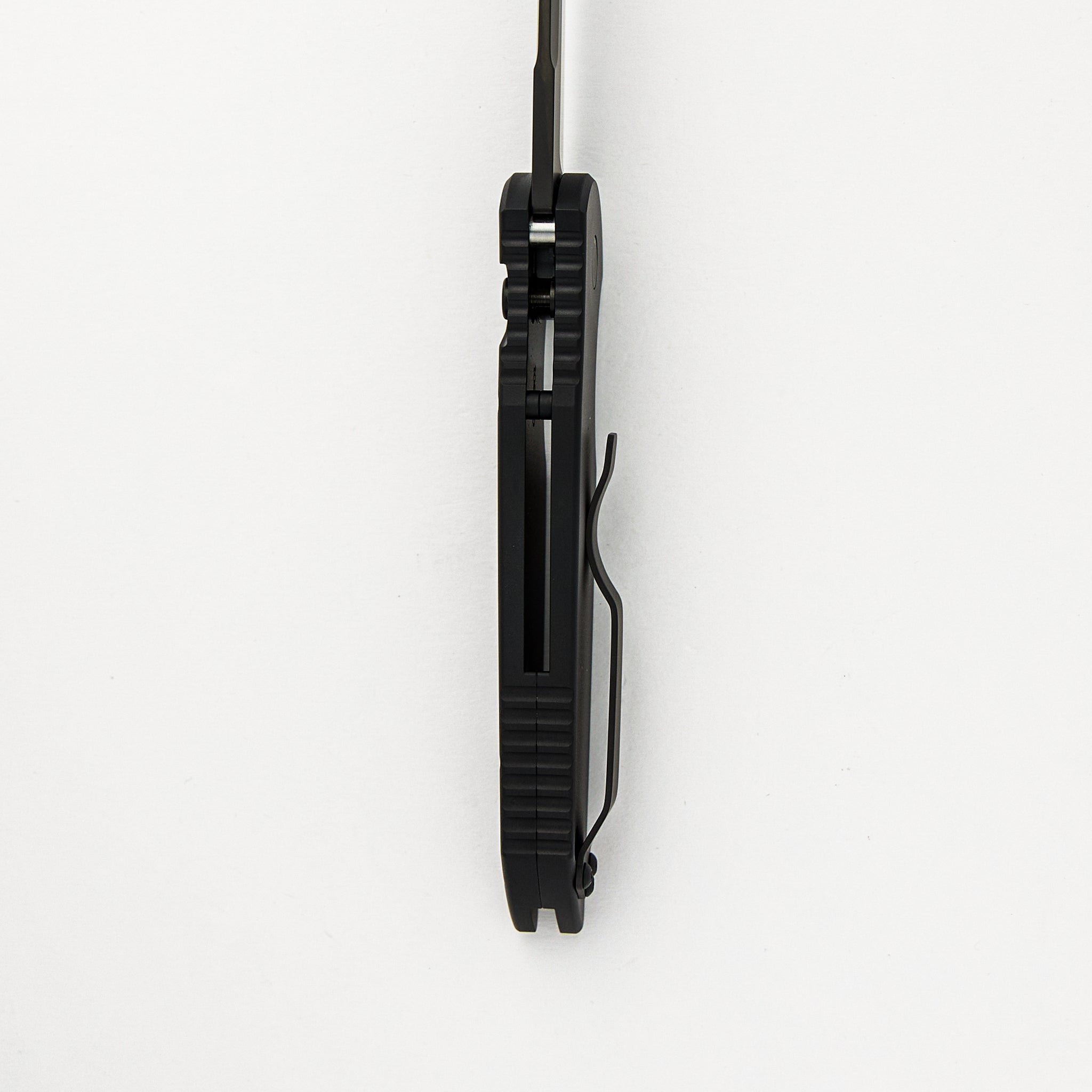 Tactical Response 3 Auto - Black Handle With Grooves - Tritium Push Button - Black Blade - Black Hardware TR3-SWAT-OPERATOR