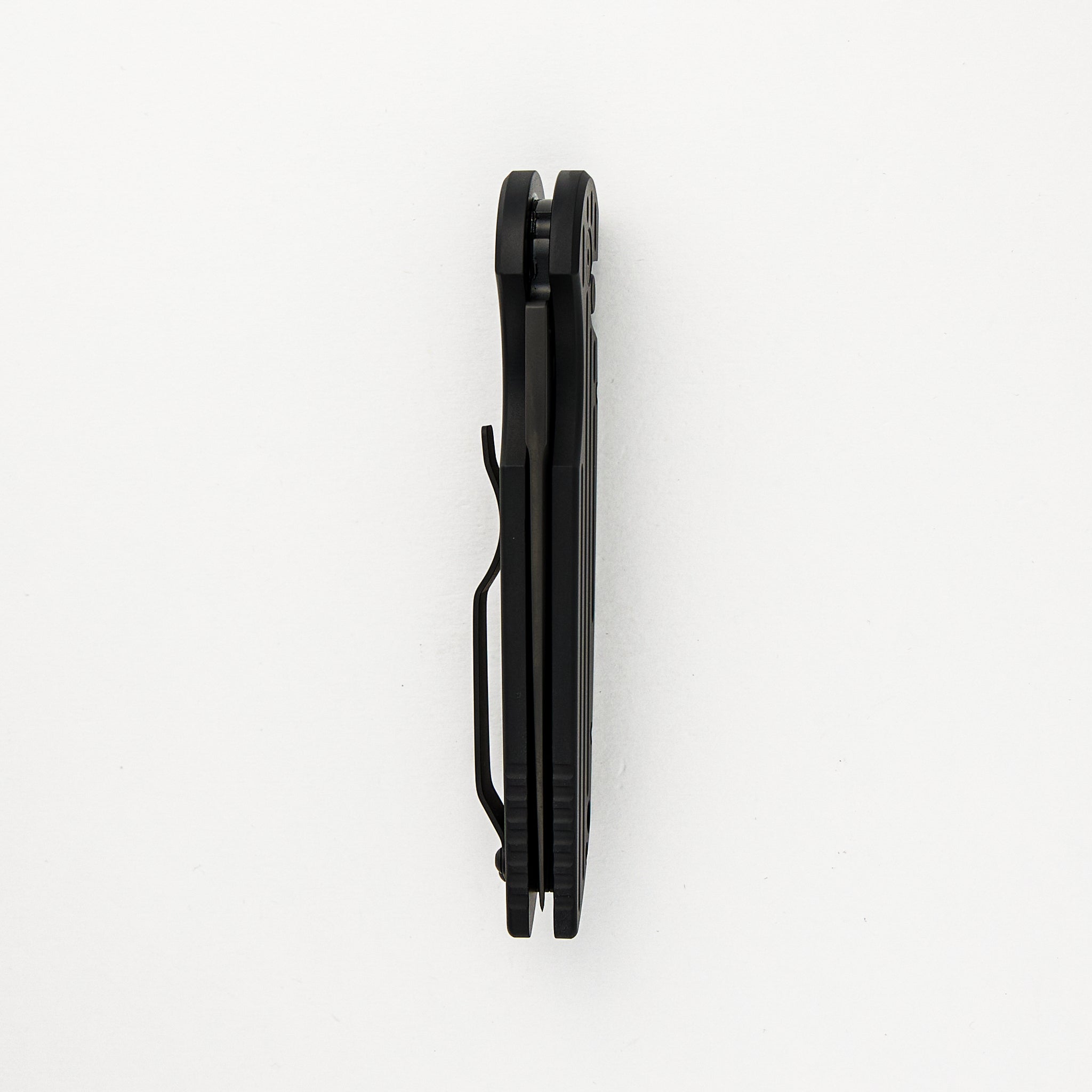 Tactical Response 3 Auto - Black Handle With Grooves - Tritium Push Button - Black Blade - Black Hardware TR3-SWAT-OPERATOR