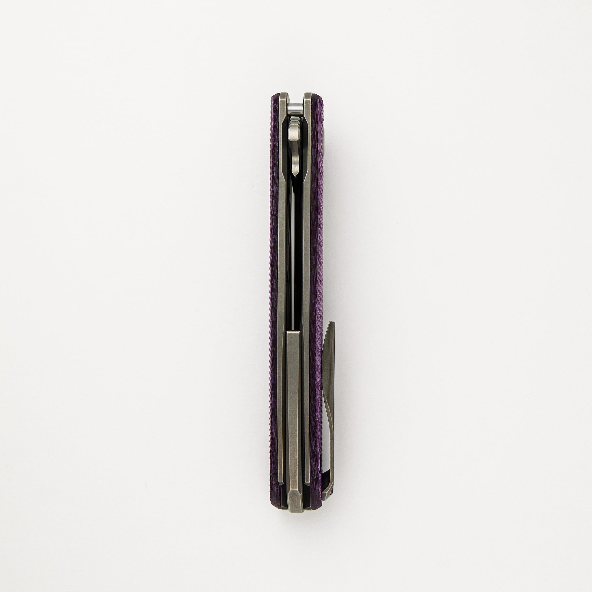 F3 - Elmax Blade - Purple Alutex Handle - MRBS
