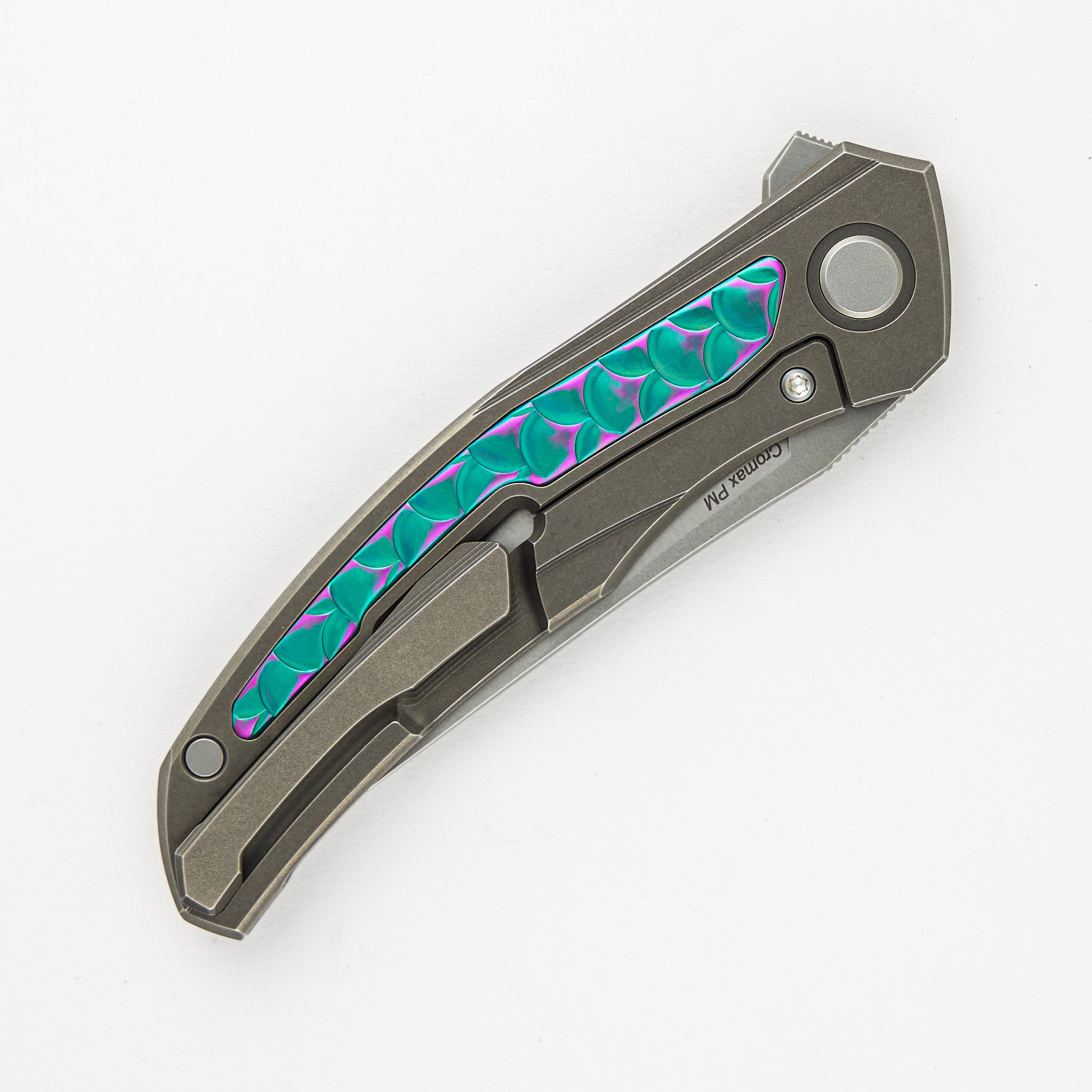Shirogorov Knives / John Barker Quantum “Dragon” – Cromax PM Blade – MRBS - Completed