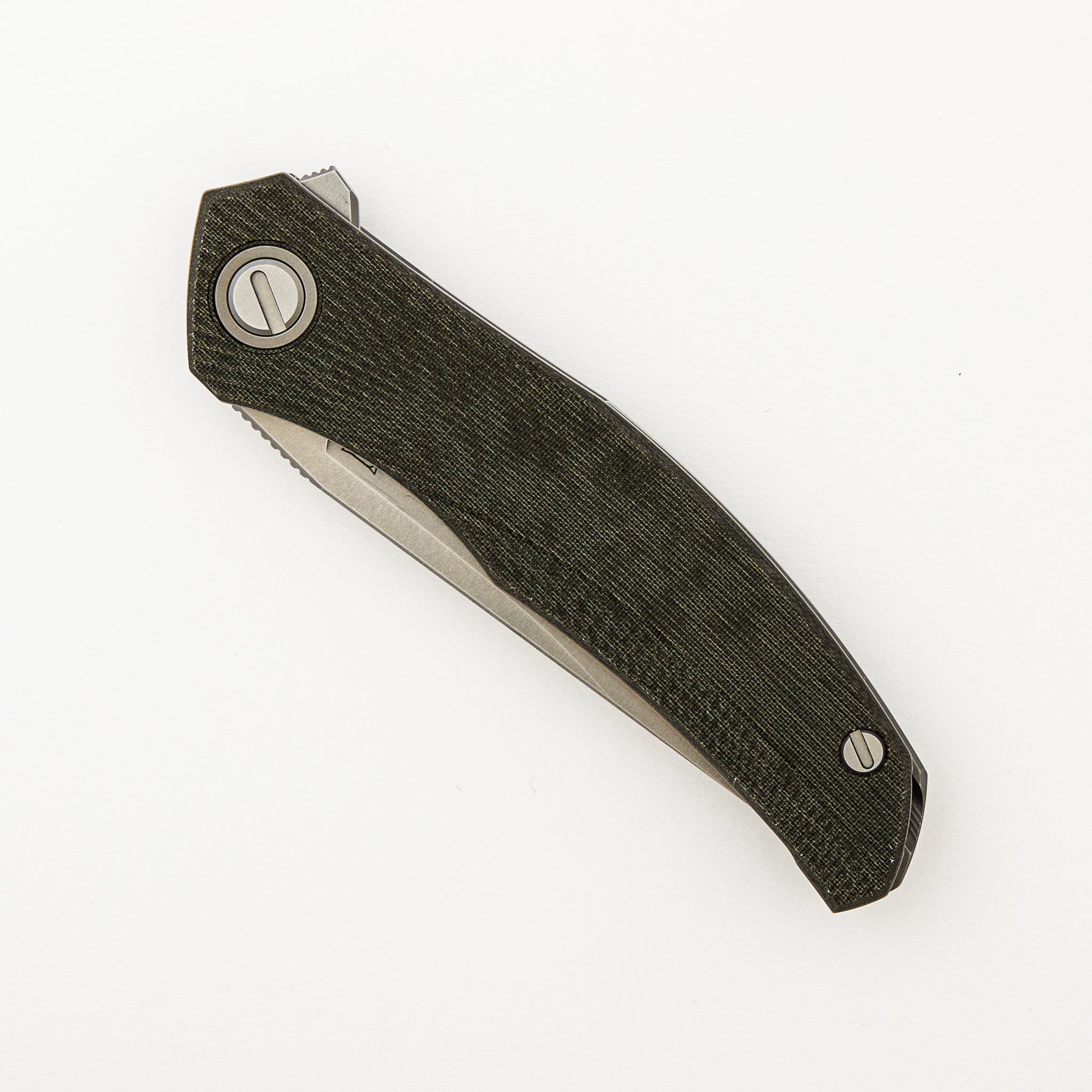 Ursus Q95 - Green Micarta Handle - Elmax Blade - MRBS