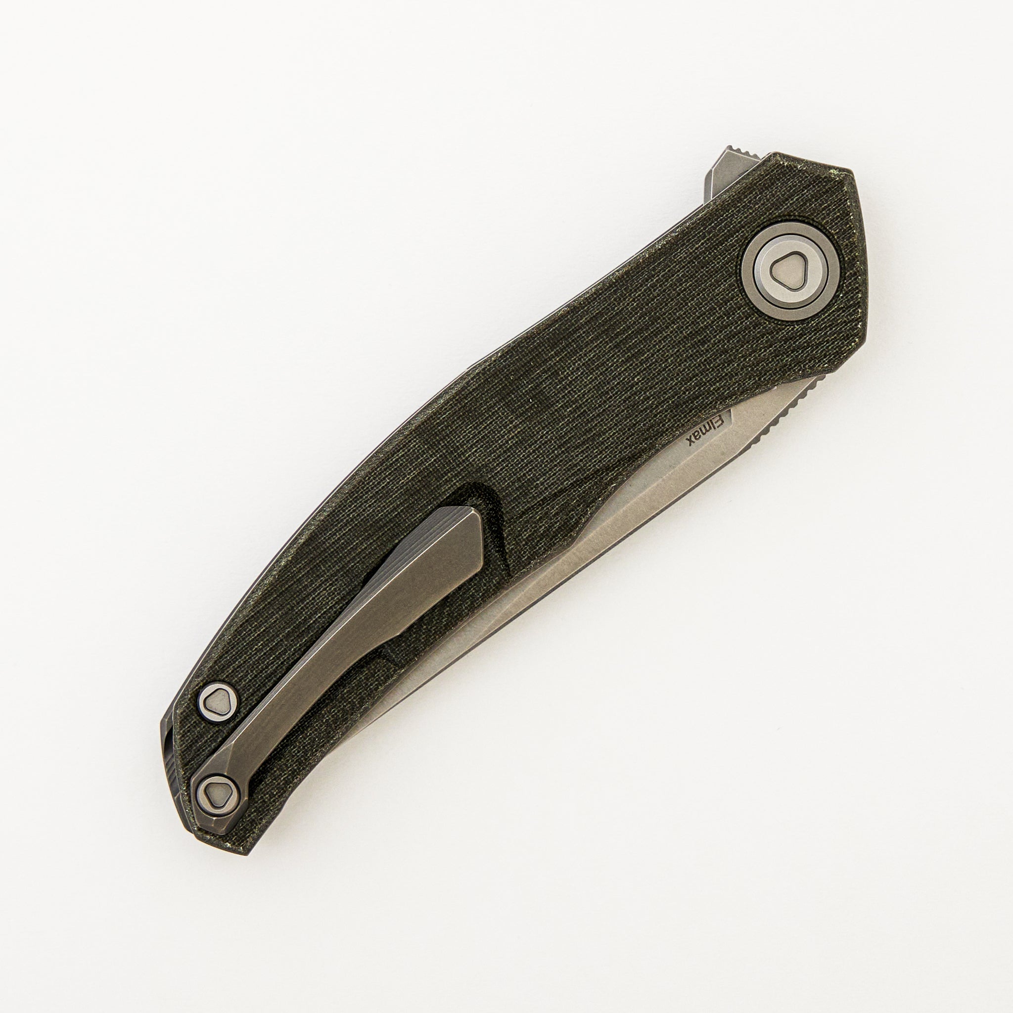 Ursus Q95 - Green Micarta Handle - Elmax Blade - MRBS