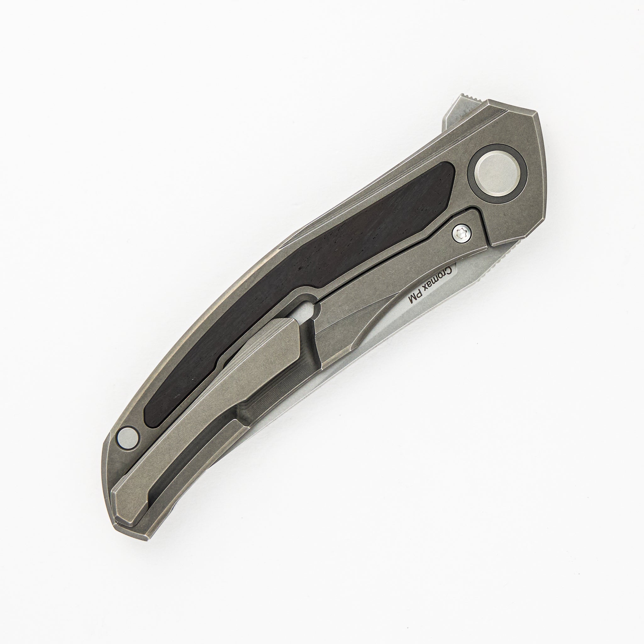 Ursus Quantum - Cromax PM Blade - Titanium Handle - Blackwood Inlay - MRBS