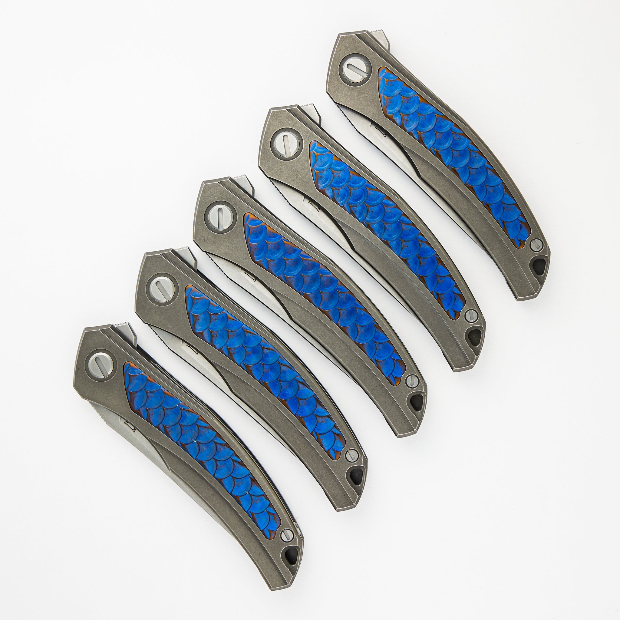 Shirogorov Knives / John Barker Quantum “Dragon” – Cromax PM Blade – MRBS
