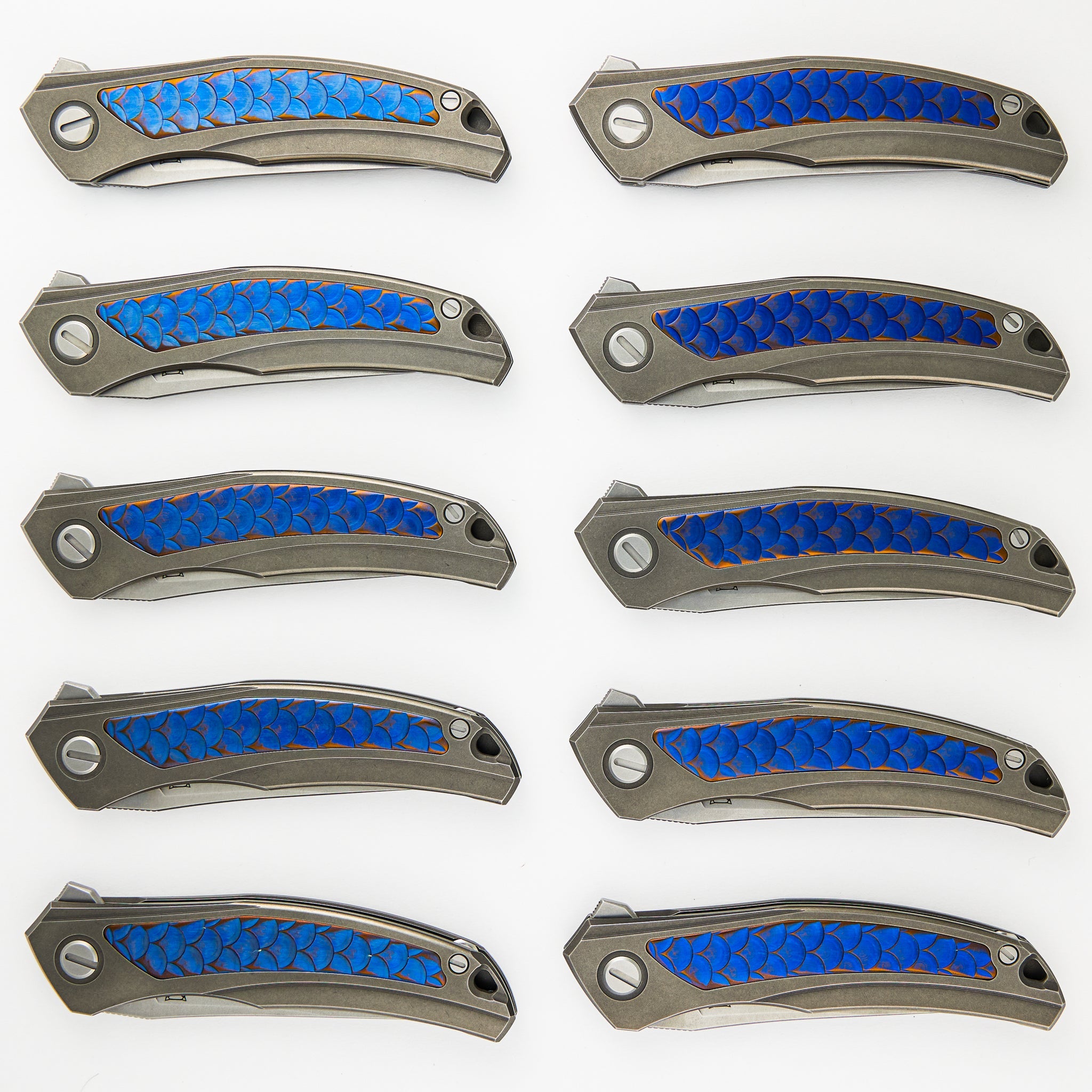 Shirogorov Knives / John Barker Quantum “Dragon” – Cromax PM Blade – MRBS