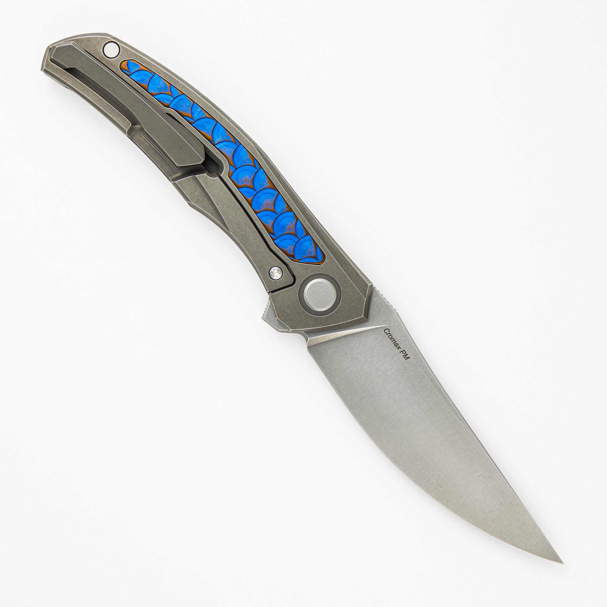 Shirogorov Knives / John Barker Quantum “Dragon” – Cromax PM Blade – MRBS