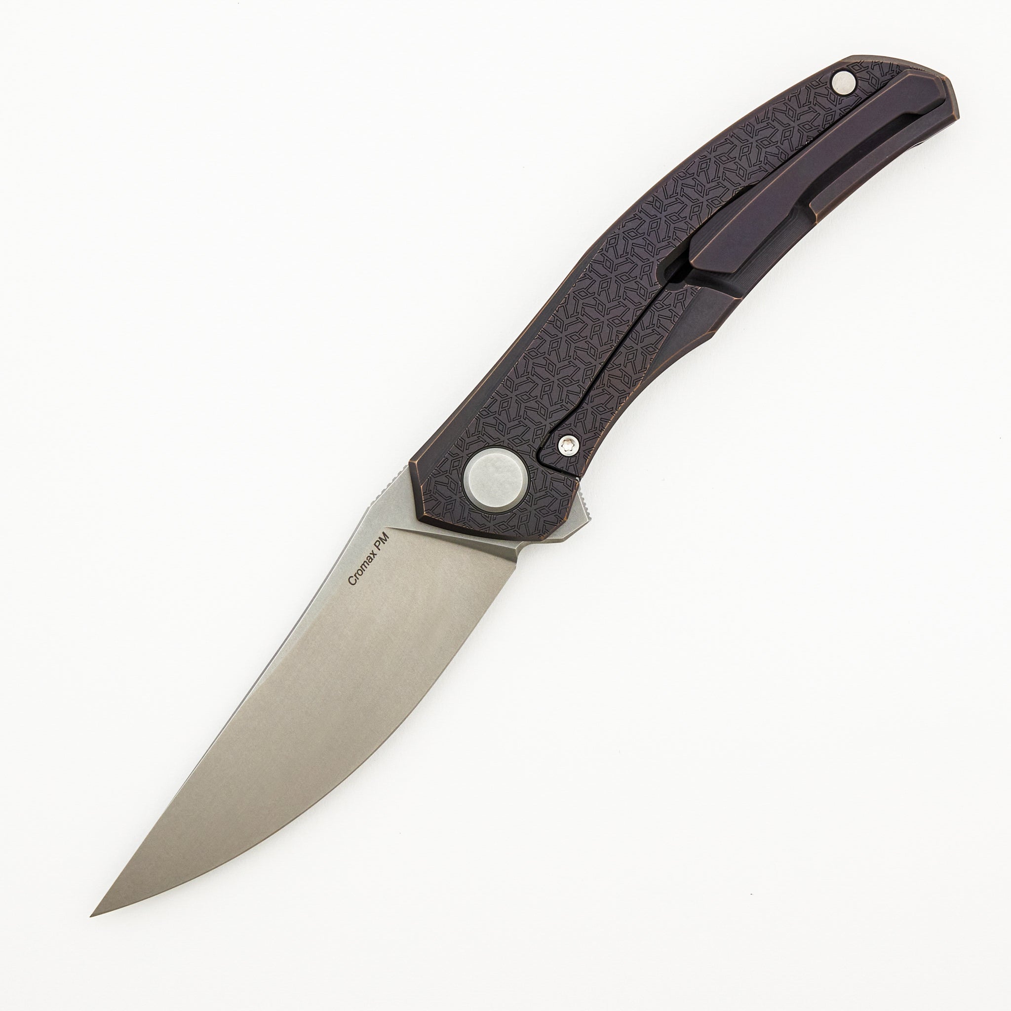 Quantum R1P Lefty – Purple Titanium Handle – Cromax PM – MRBS