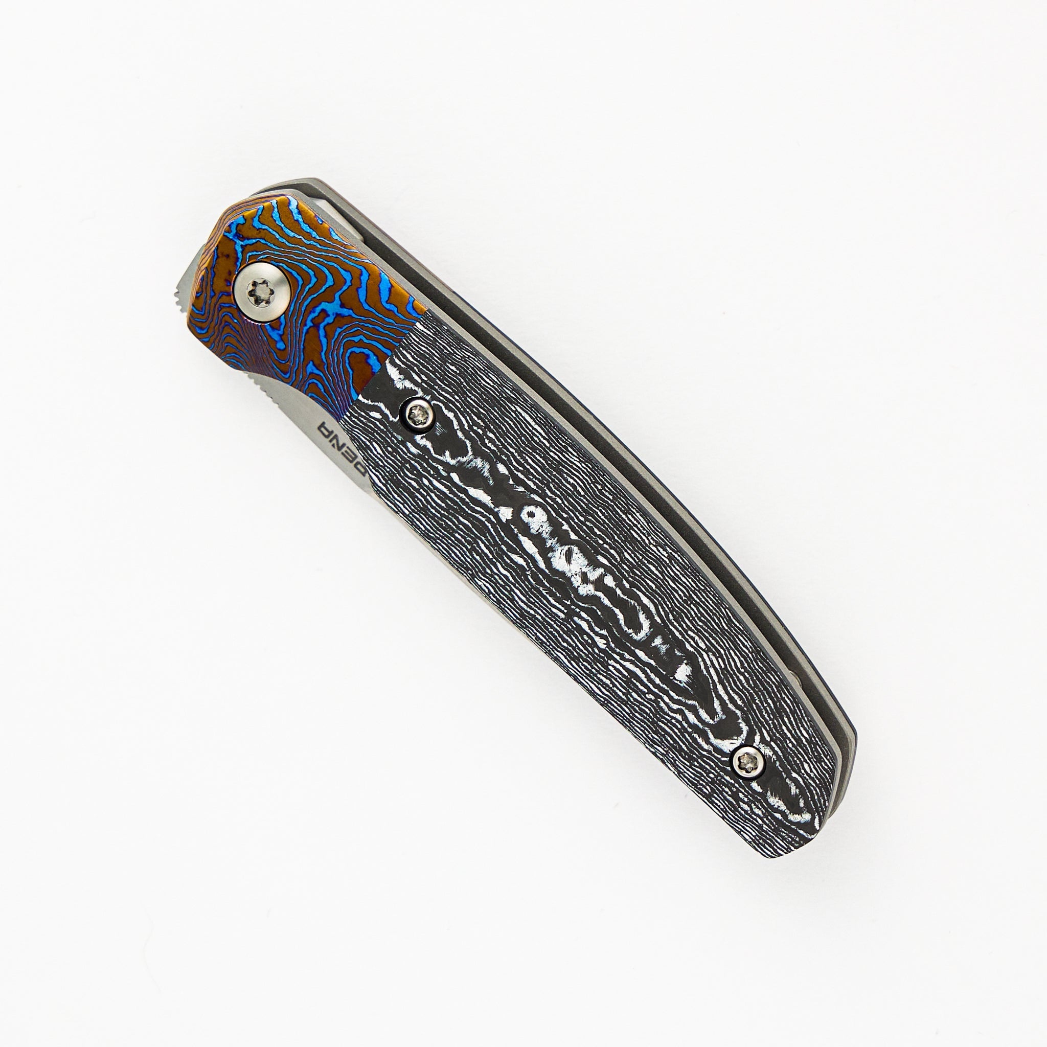 White CarboTi Caballero Front Flipper (Pattern 3) - Completed