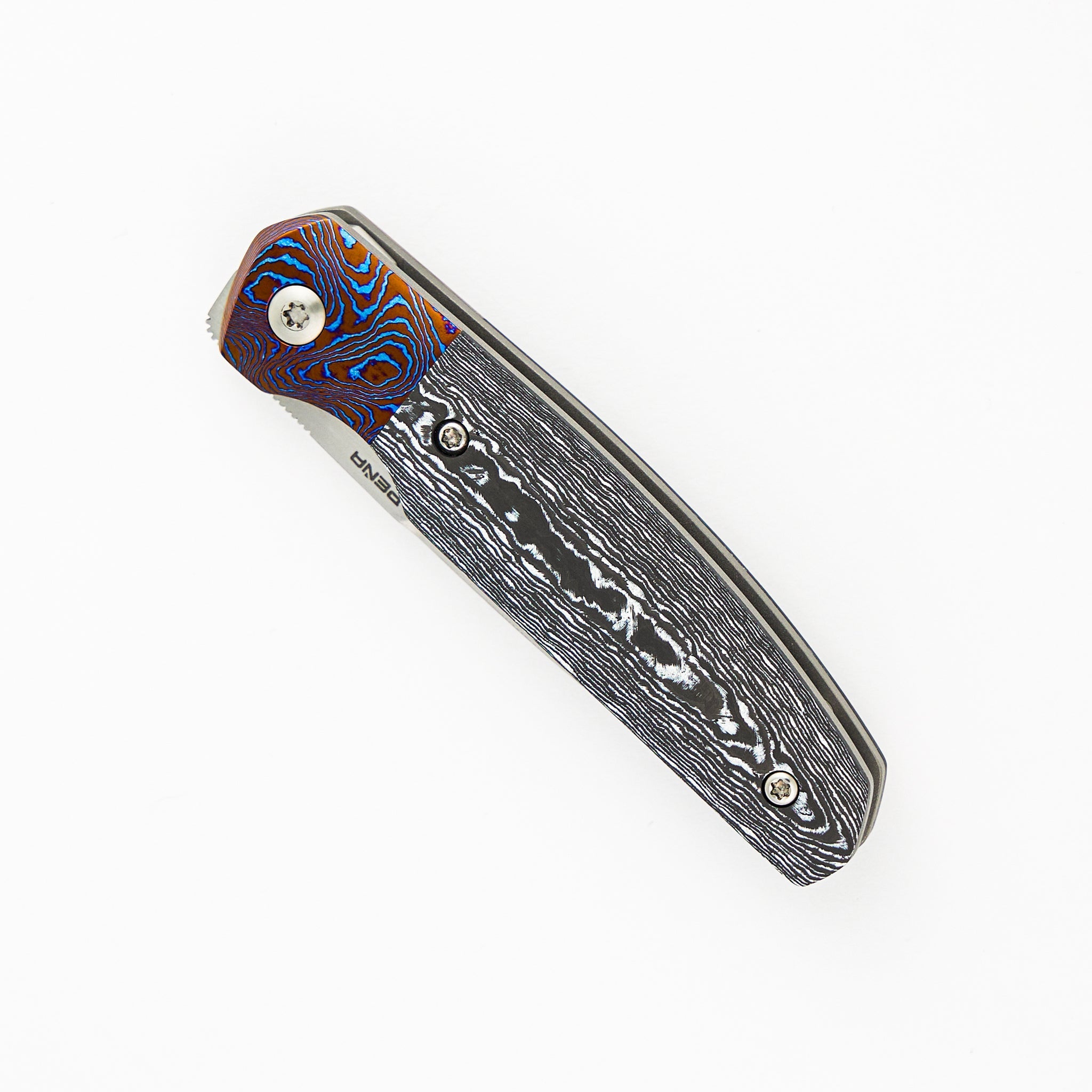 White CarboTi Caballero Front Flipper (Pattern 1) - Completed