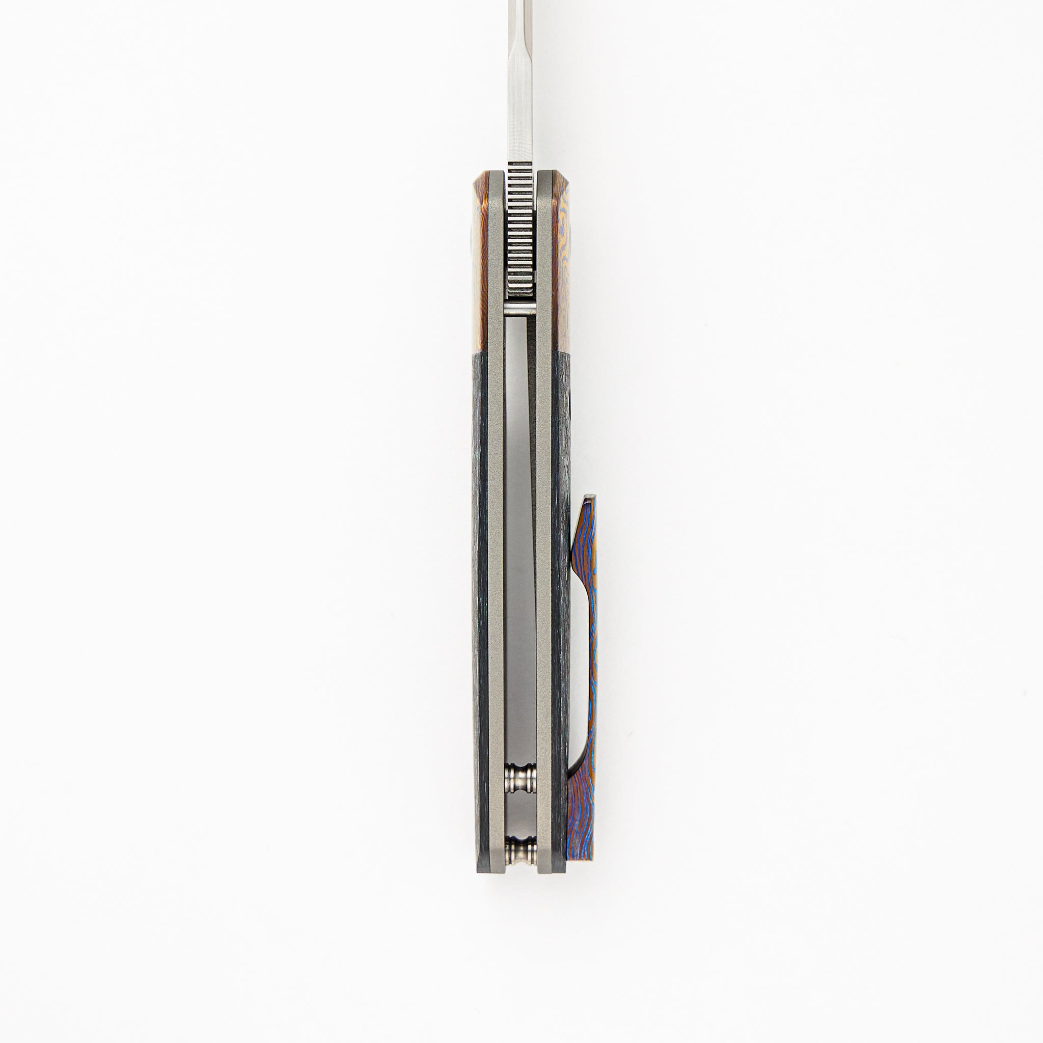 White CarboTi Caballero Front Flipper (Pattern 2) - Completed