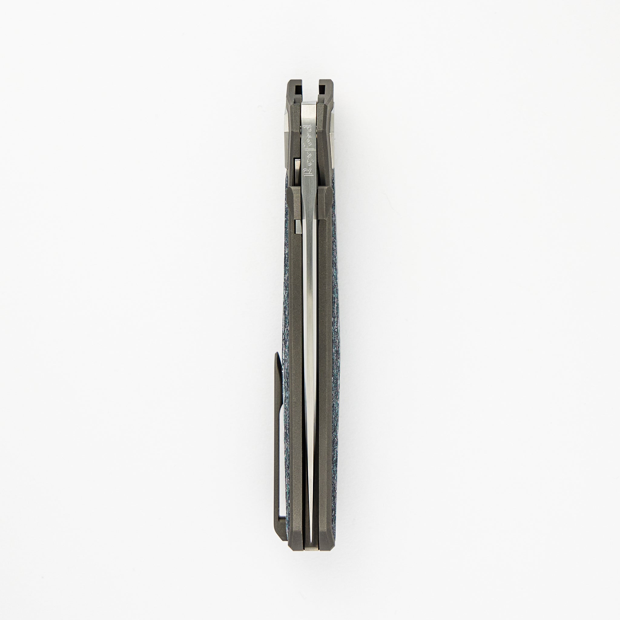 White CarboTi NM1B Folder - 2024 R1 Invitational