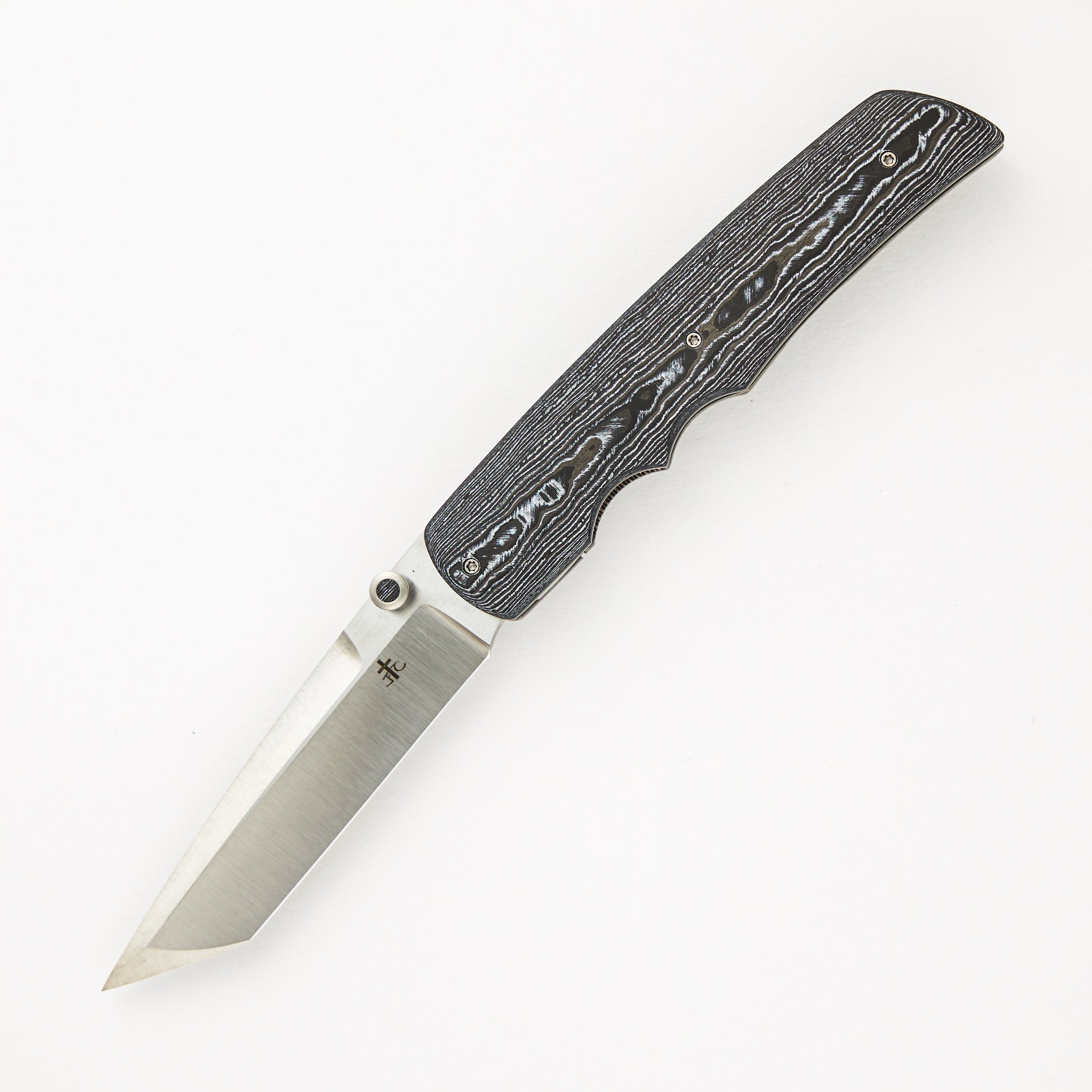 White CarboTi XX Folder (Pattern 2) - 2024 R1 Invitational