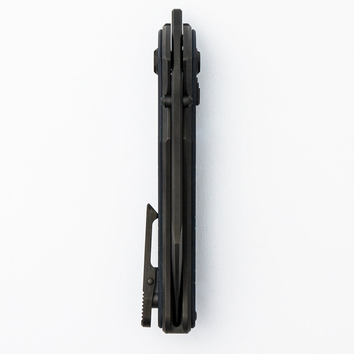 Talon - DLC Titanium/Ocean Blue CarboTi Handle - M390 Blade