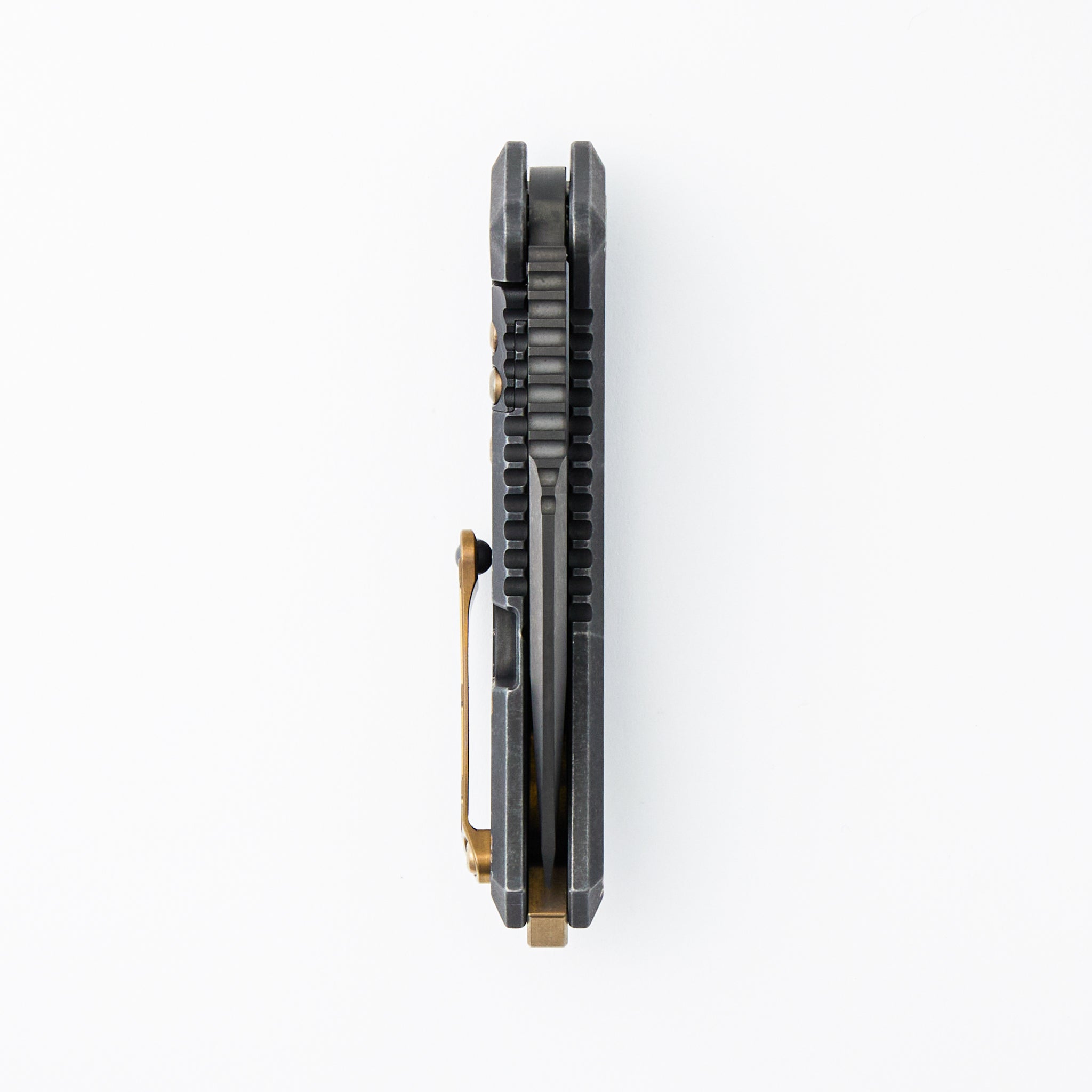 Medusa Manual - Tanto DLC - Black Marble Titanium Handle