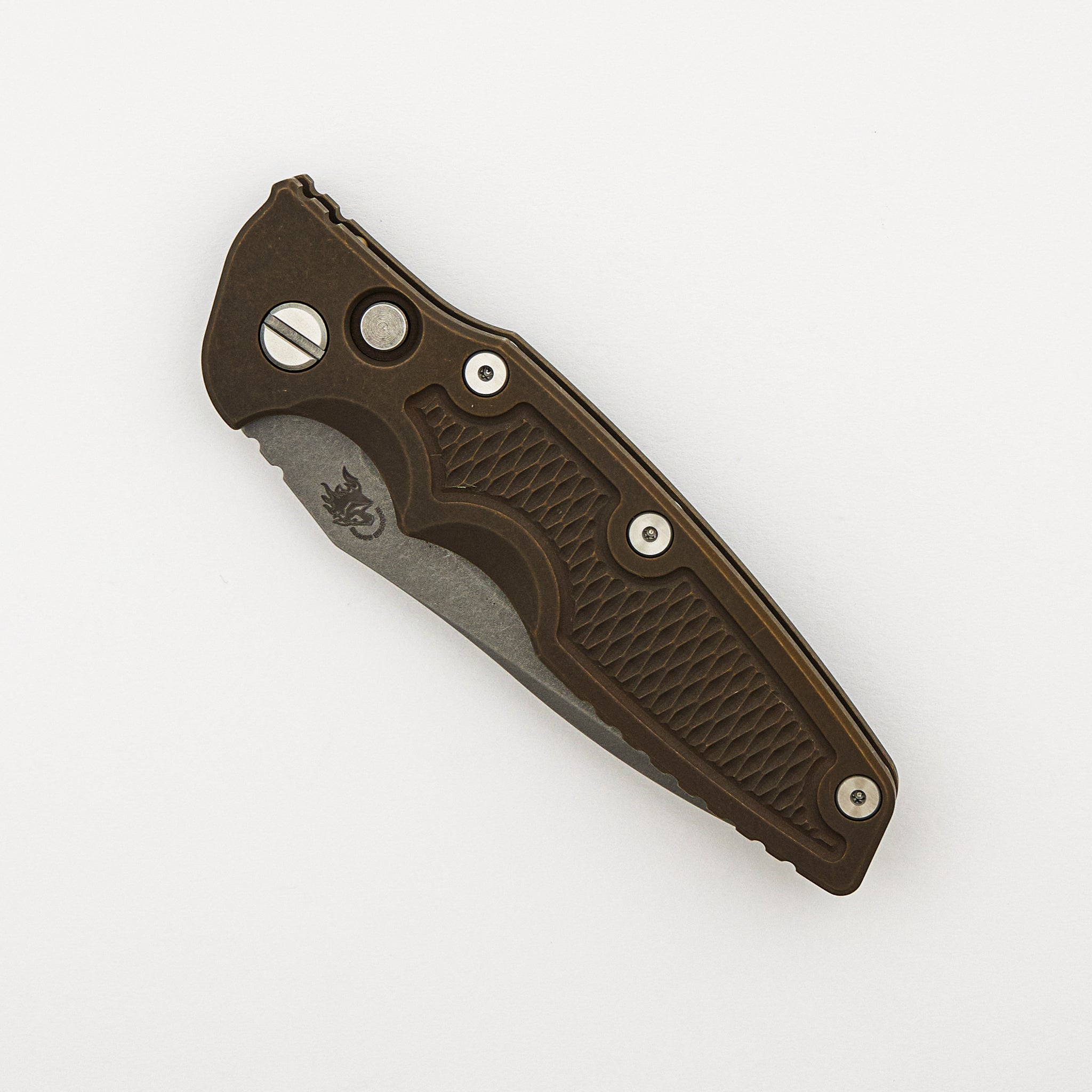 Eklipse 3.5" - Automatic - S45VN Spearpoint - Battle Bronze