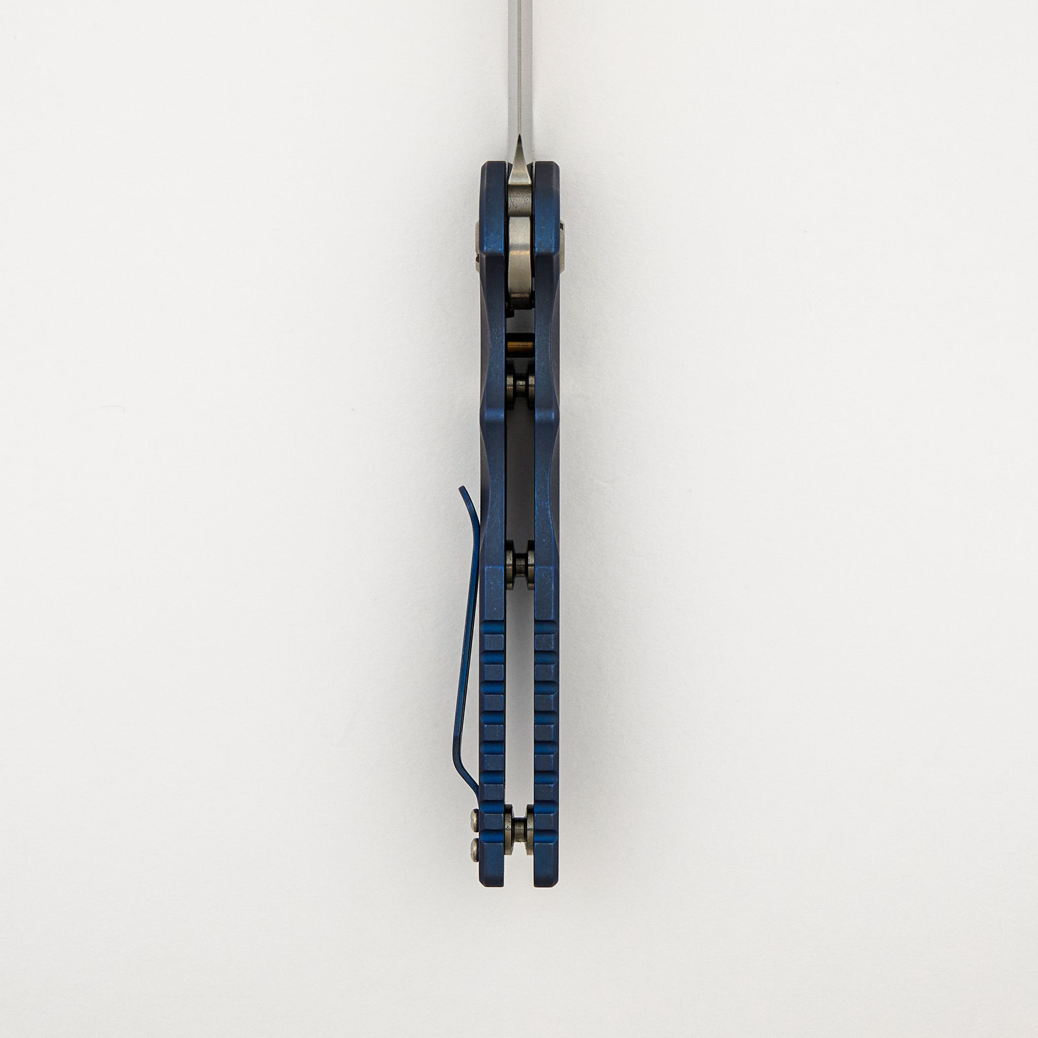 Eklipse 3.5" - Automatic - S45VN Spearpoint - Battle Blue - Stonewash Blade