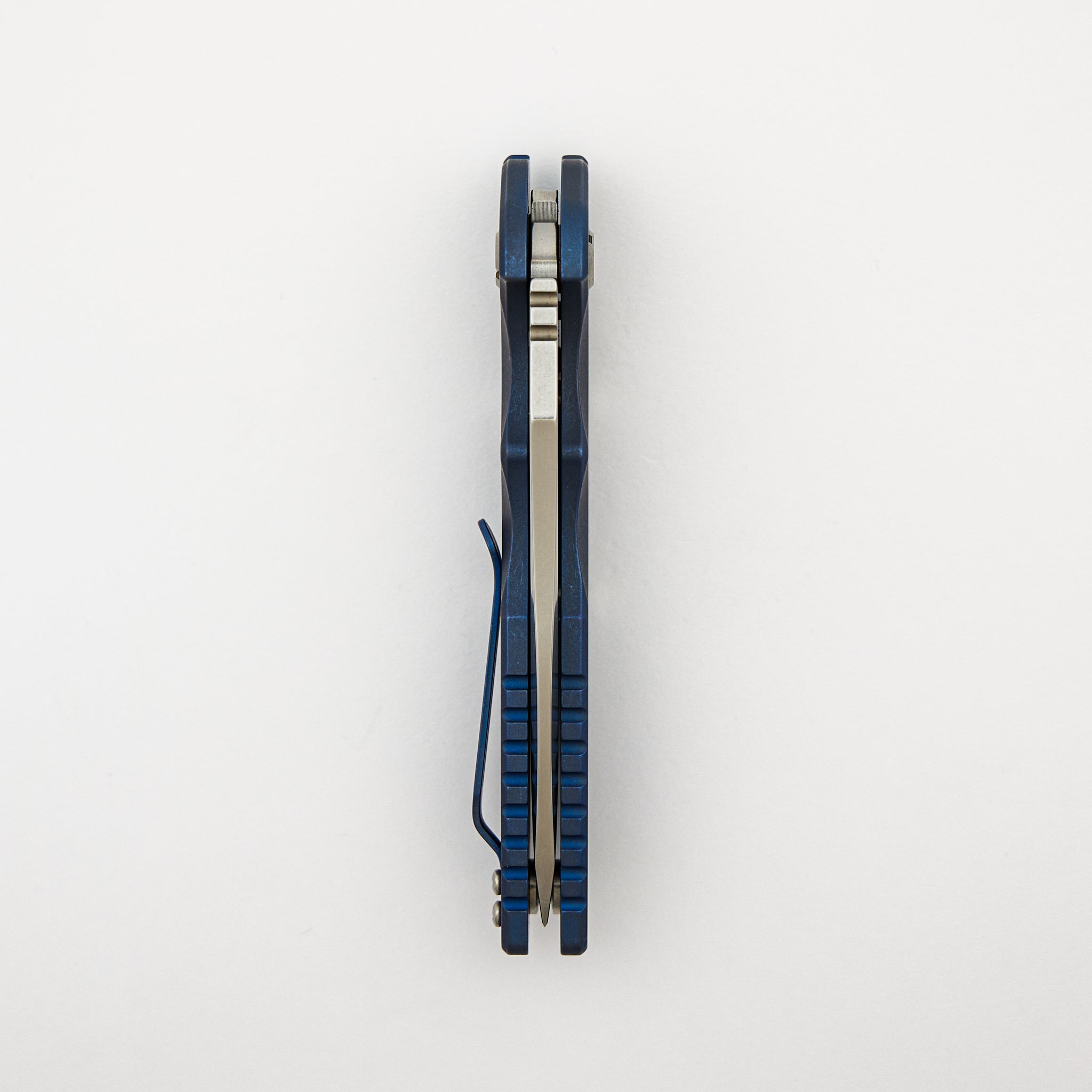 Eklipse 3.5" - Automatic - S45VN Spearpoint - Battle Blue - Stonewash Blade