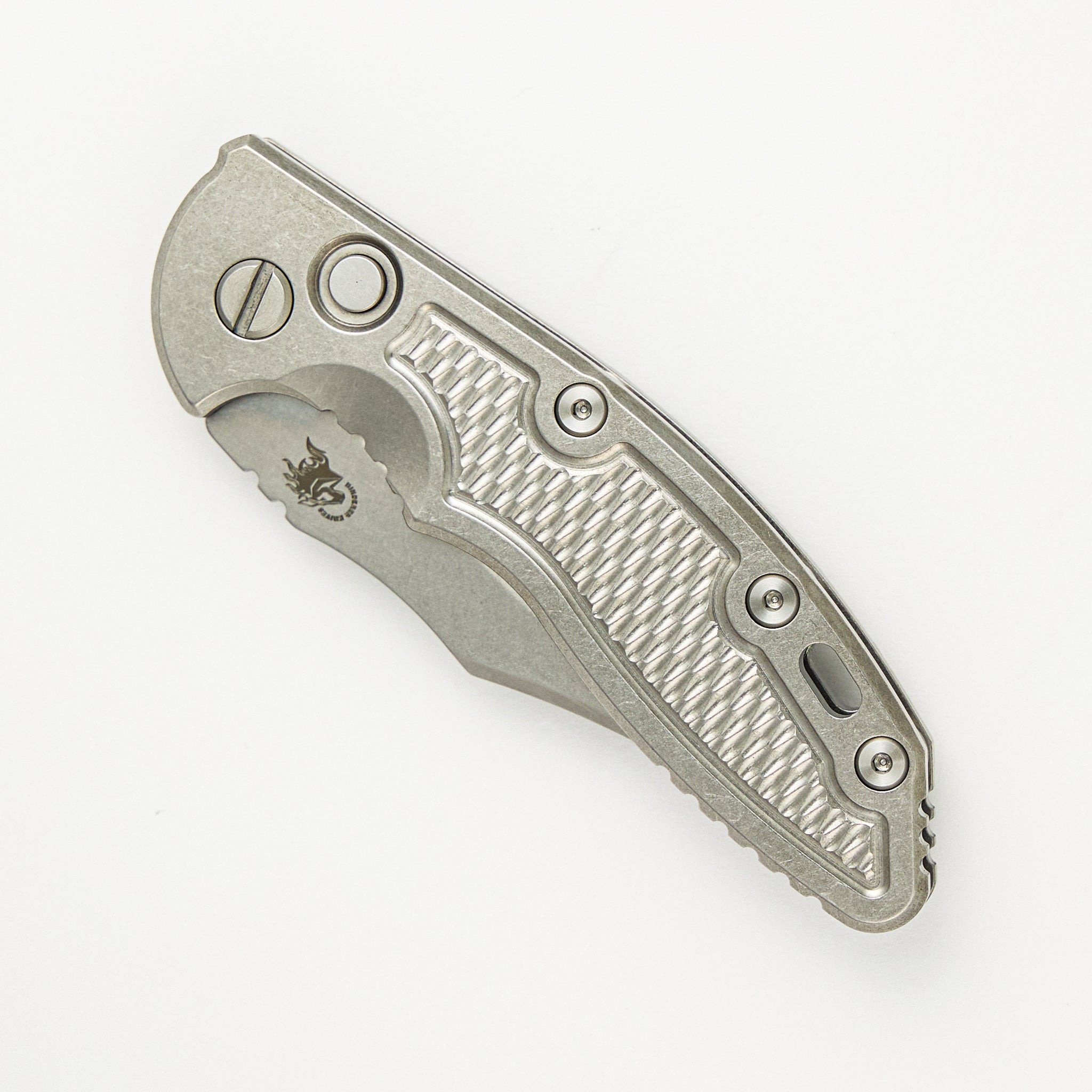 XM-18 3.5″ – Auto – Bowie S45VN Blade – Stonewash