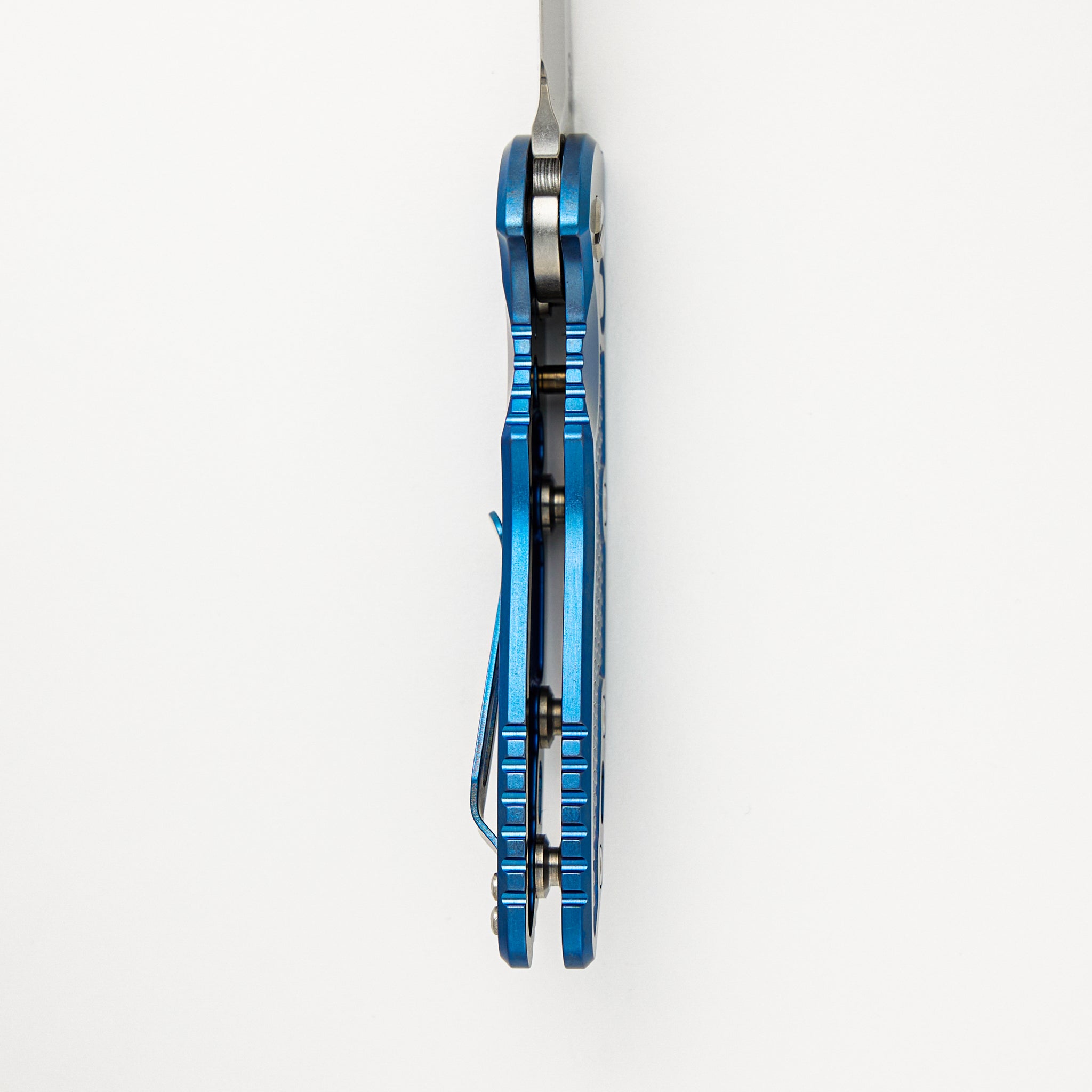 XM-18 3.5″ – Auto – Bowie S45VN Blade – Stonewash Blue