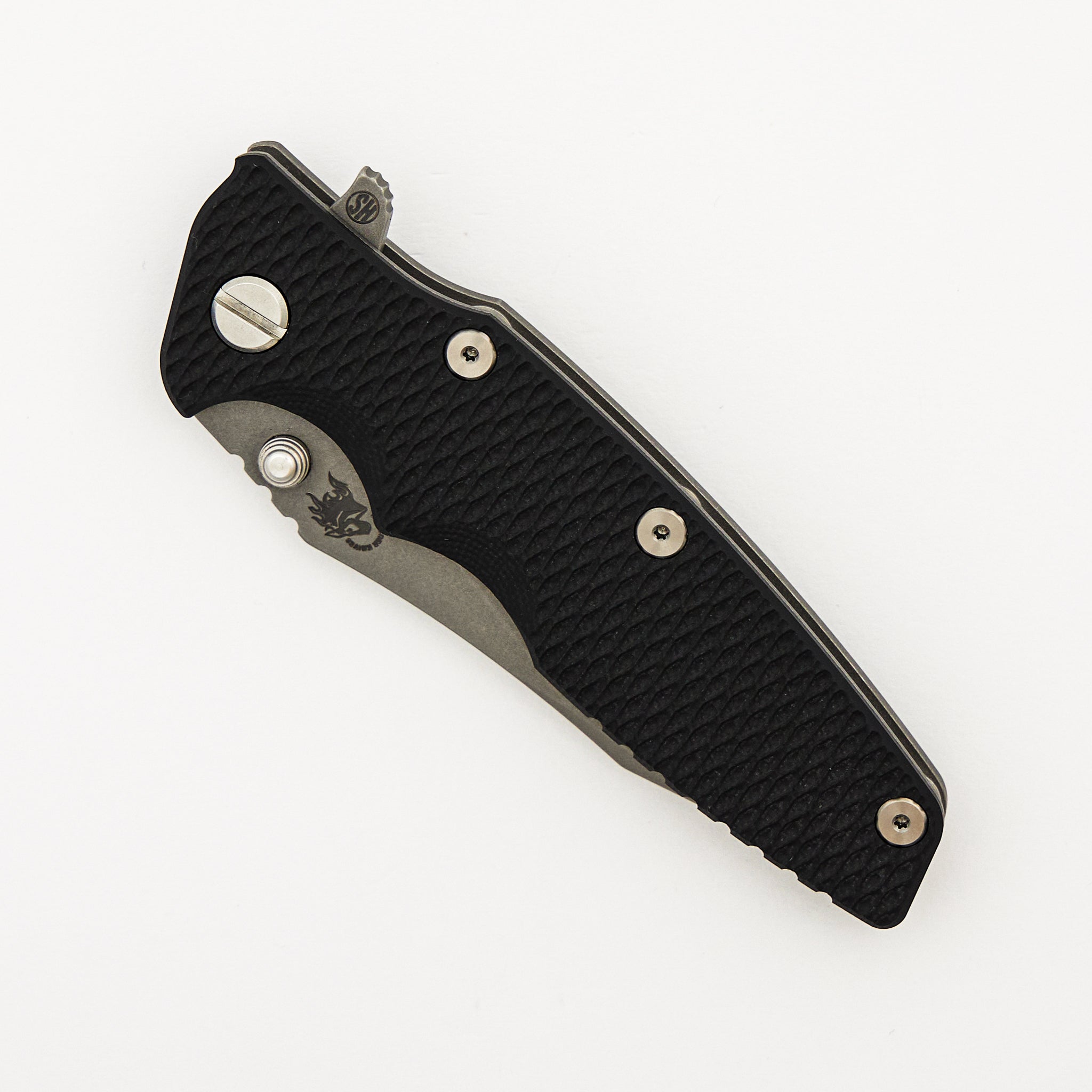 Eklipse 3.5" - MagnaCut Skinny Slicer - Hollow Grind - Tri-Way - Working Finish - Black G10
