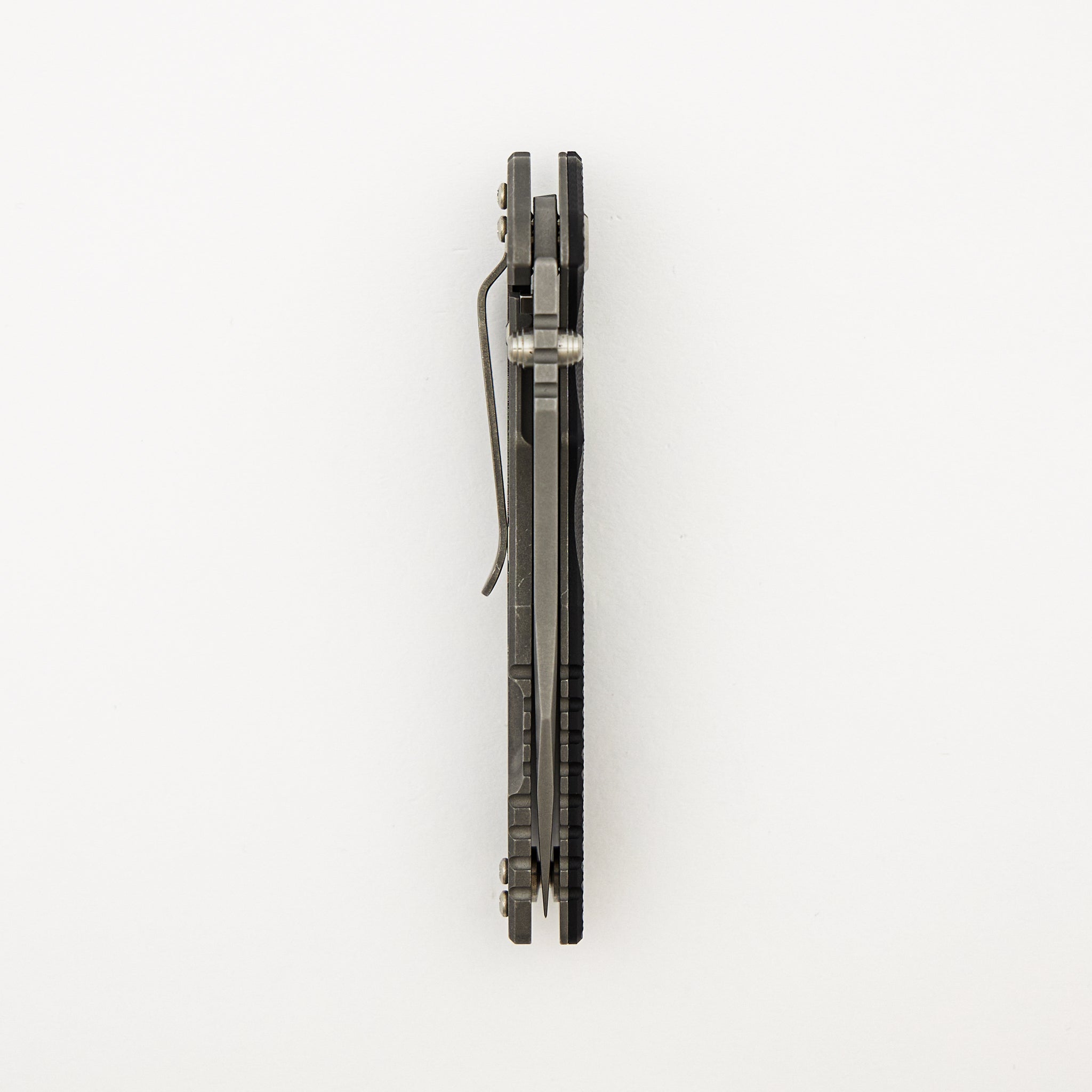 Eklipse 3.5" - MagnaCut Skinny Slicer - Hollow Grind - Tri-Way - Working Finish - Black G10