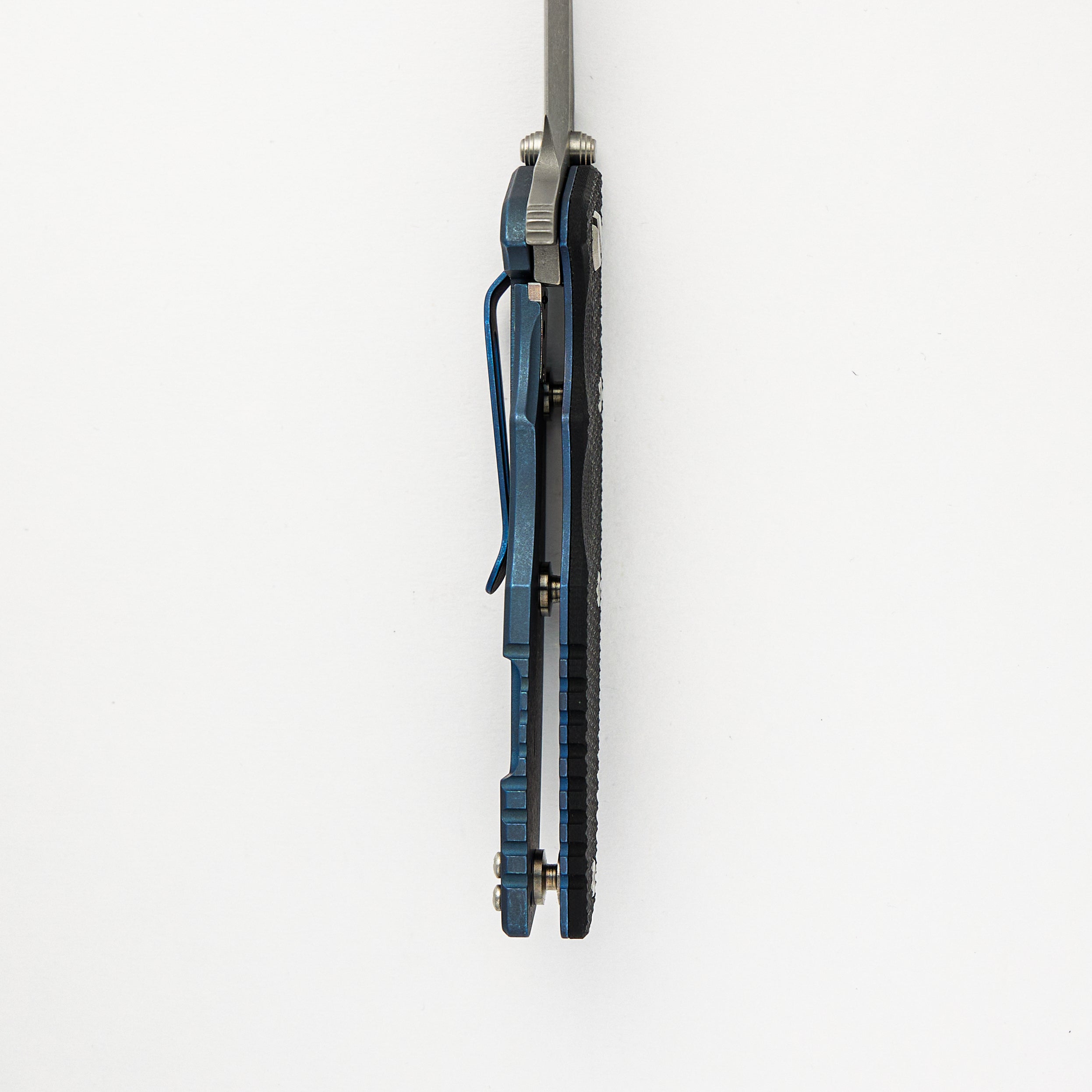 Eklipse 3.5" - S45VN Spearpoint - Tri-Way - Battle Blue - Black G10