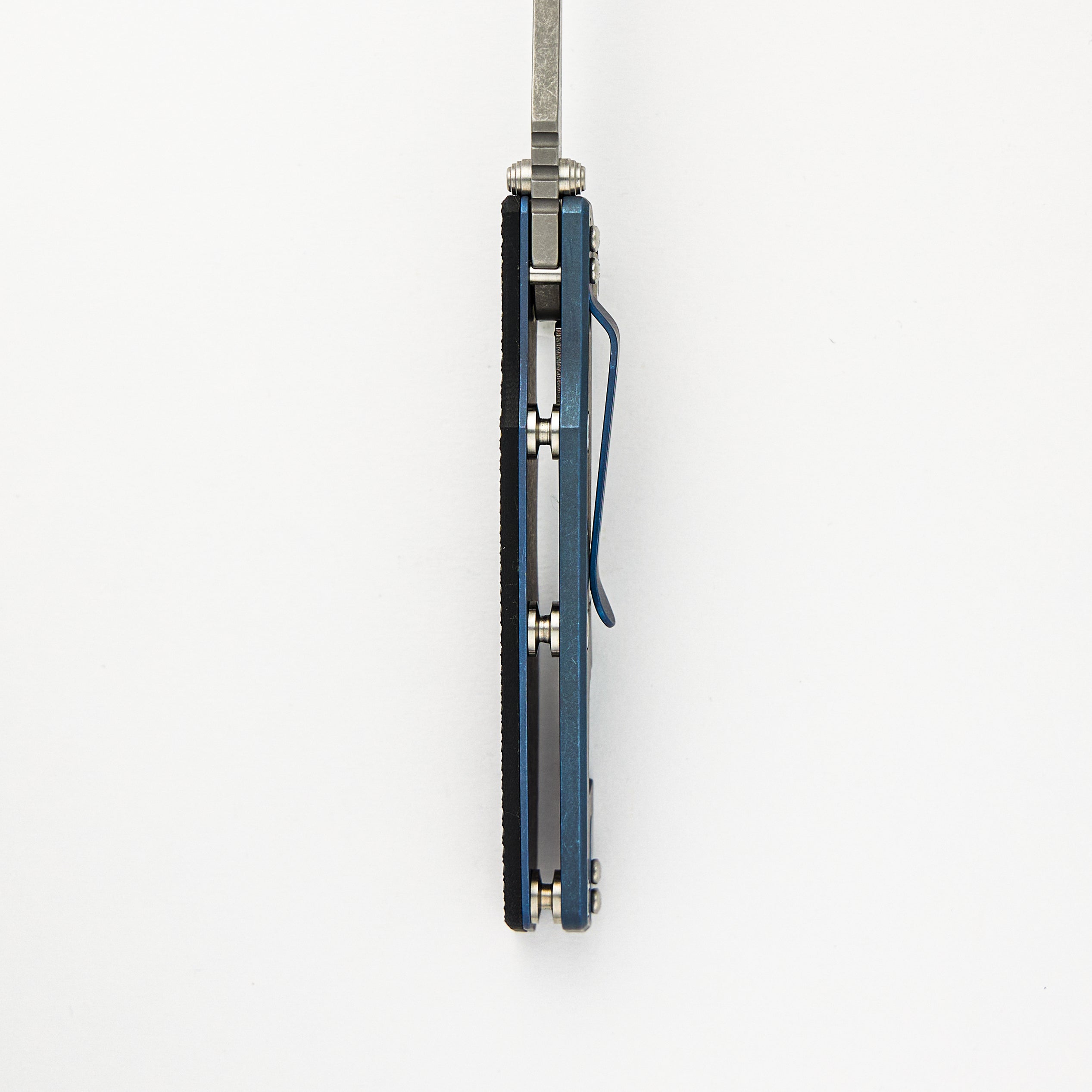 Eklipse 3.5" - S45VN Spearpoint - Tri-Way - Battle Blue - Black G10