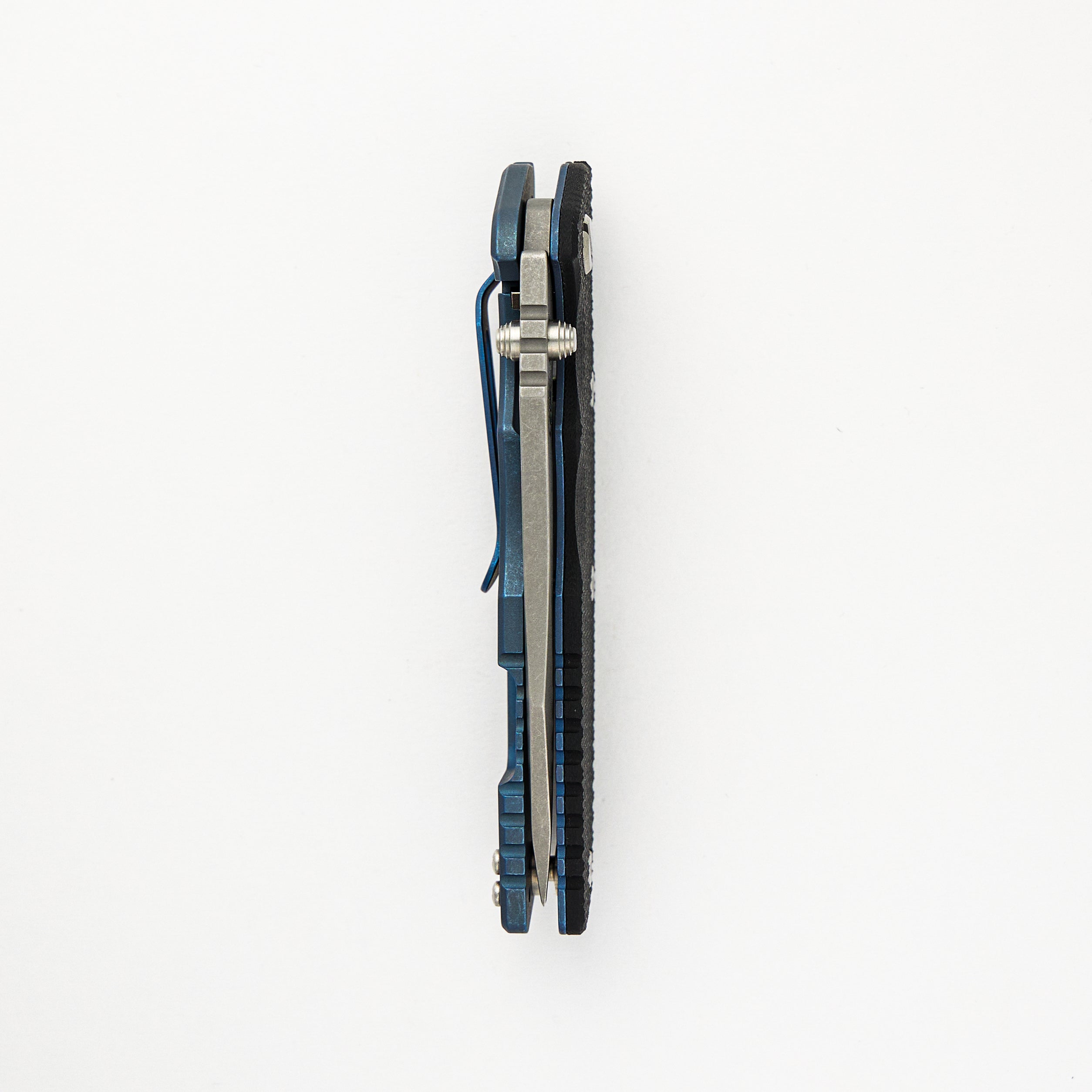 Eklipse 3.5" - S45VN Spearpoint - Tri-Way - Battle Blue - Black G10