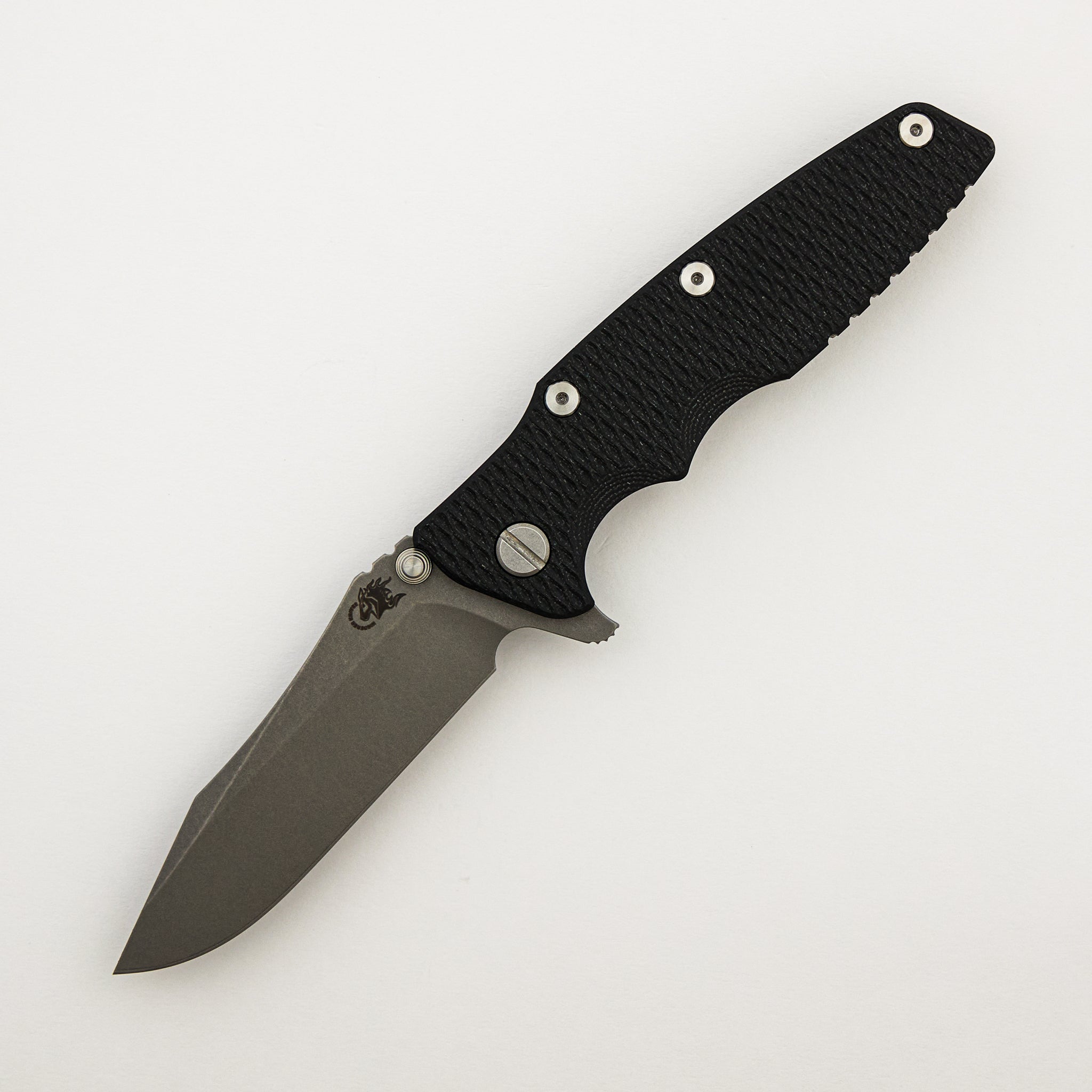 Eklipse 3.5" - S45VN Spearpoint - Tri-Way - Working Finish - Black G10