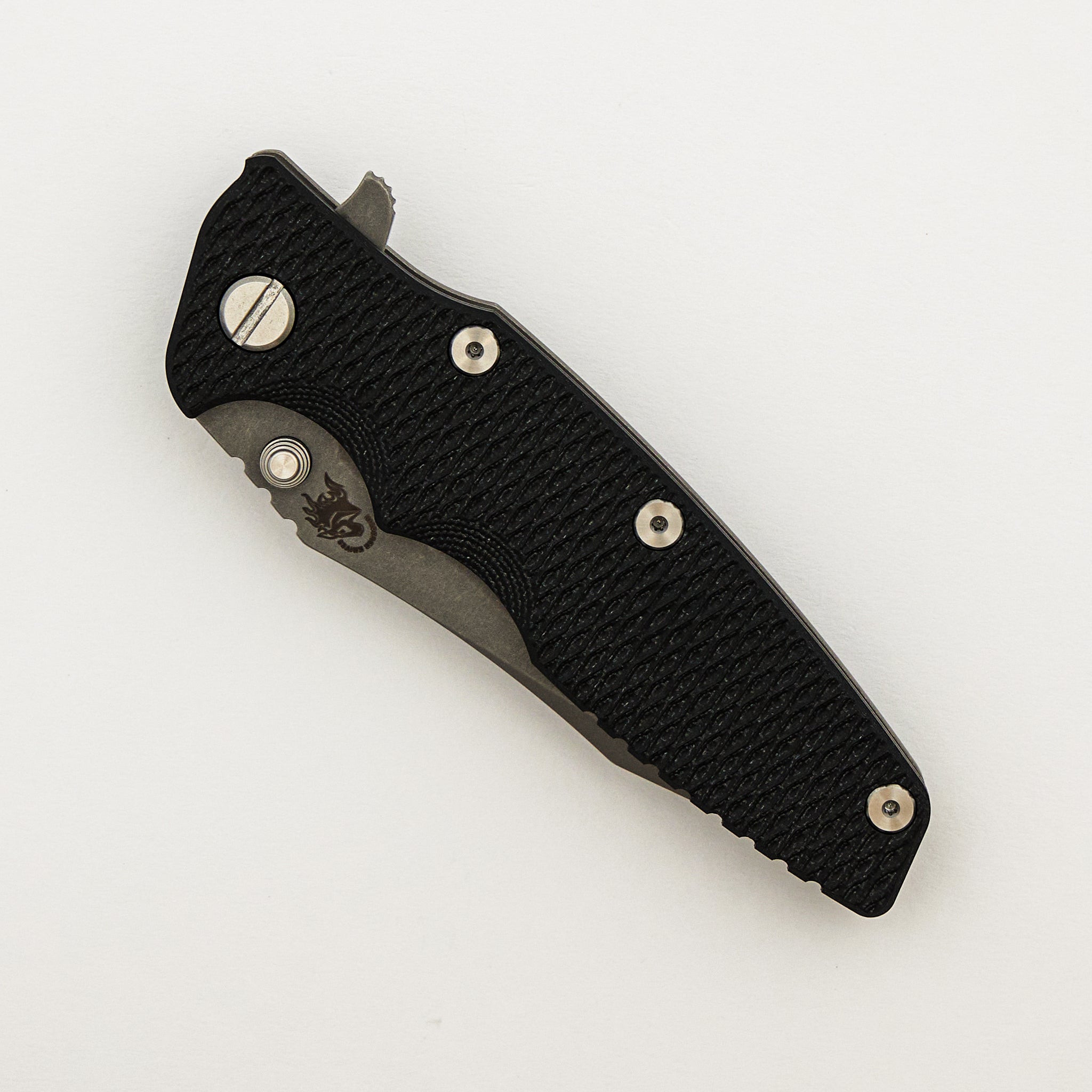 Eklipse 3.5" - S45VN Spearpoint - Tri-Way - Working Finish - Black G10