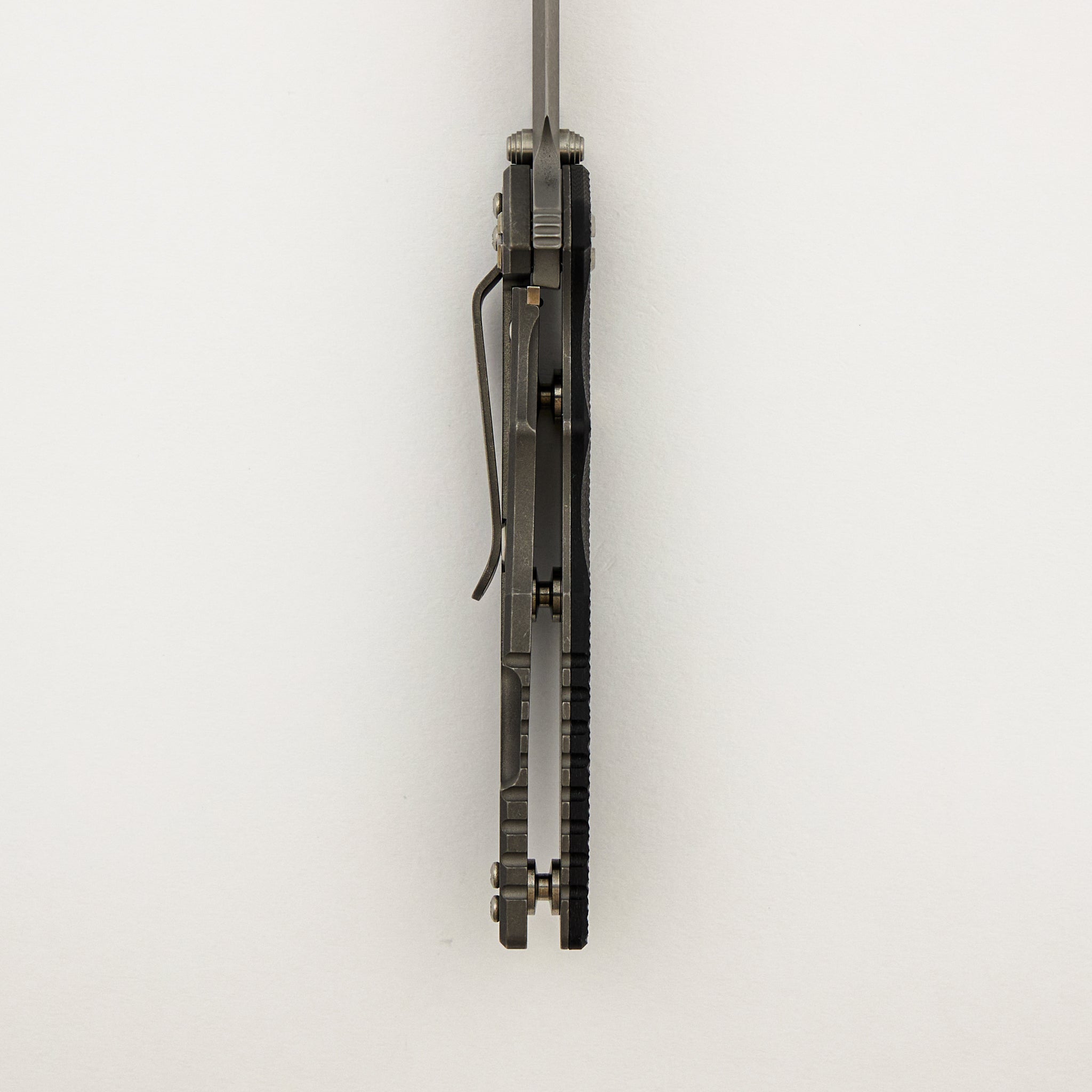 Eklipse 3.5" - S45VN Spearpoint - Tri-Way - Working Finish - Black G10