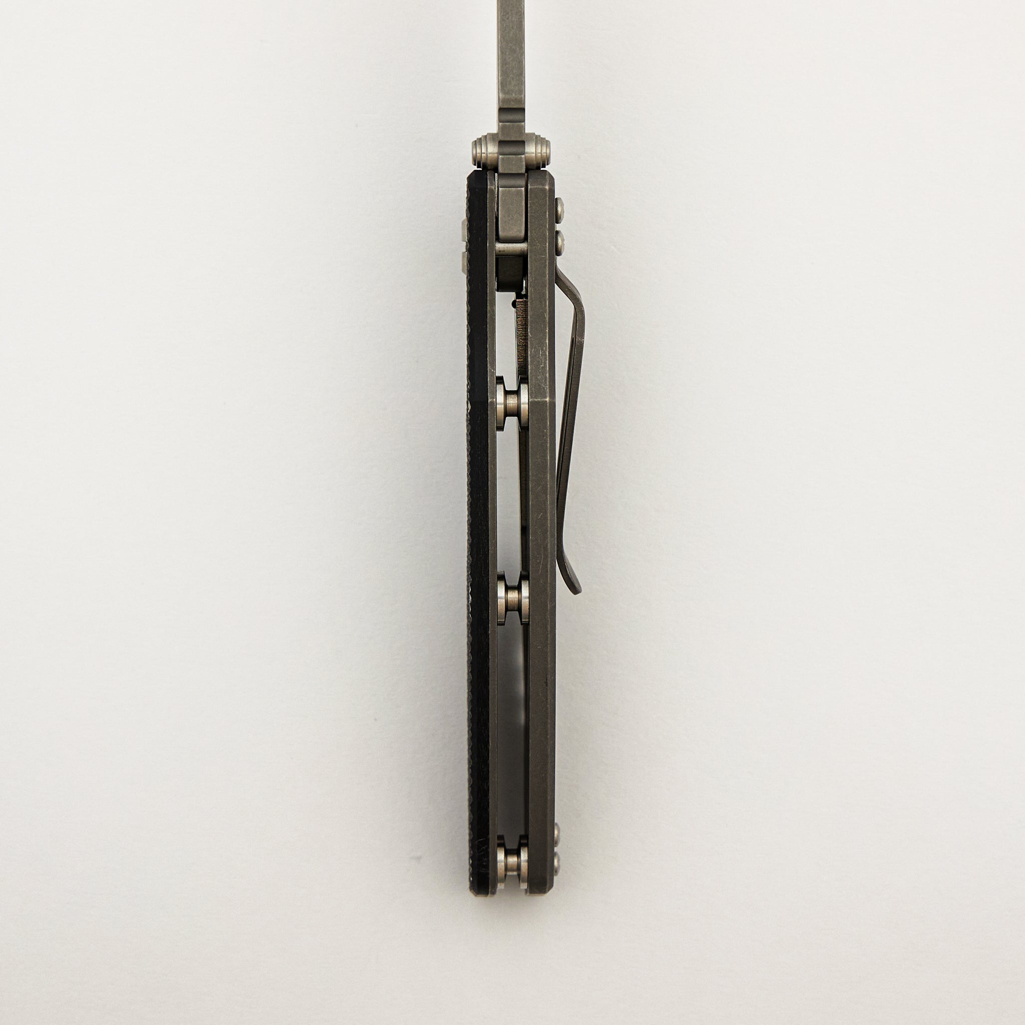 Eklipse 3.5" - S45VN Spearpoint - Tri-Way - Working Finish - Black G10