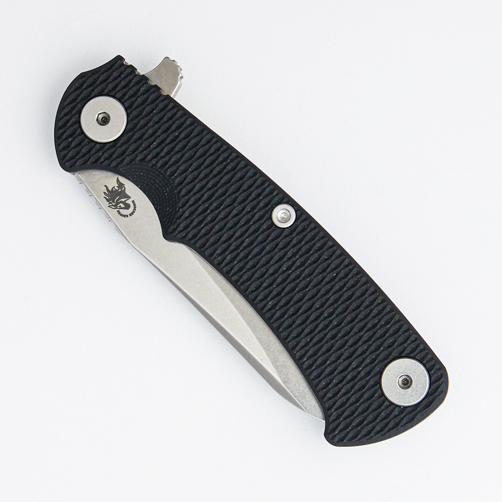 Project X - MagnaCut Sheepsfoot - Tri-Way - Stonewash - Black G10