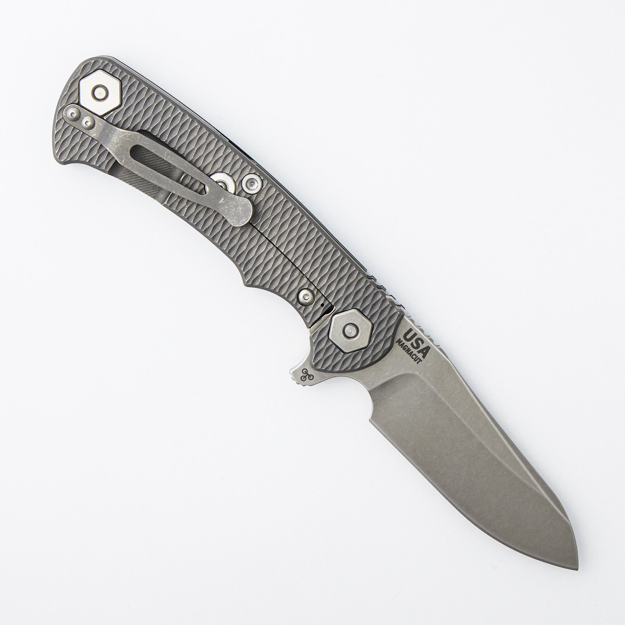 Project X - MagnaCut Sheepsfoot - Tri-Way - Working Finish - Stonewash Blade - Black G10