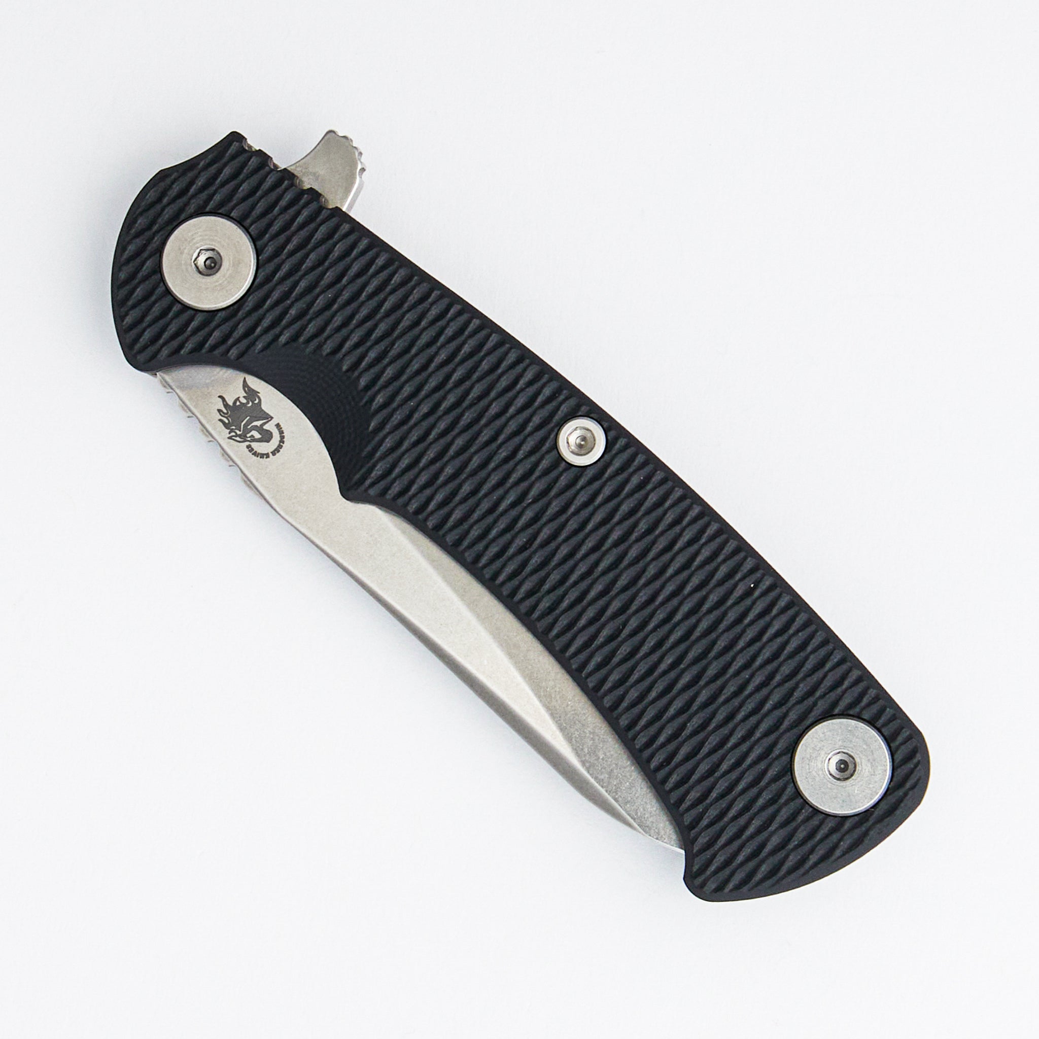 Project X - MagnaCut Sheepsfoot - Tri-Way - Working Finish - Stonewash Blade - Black G10