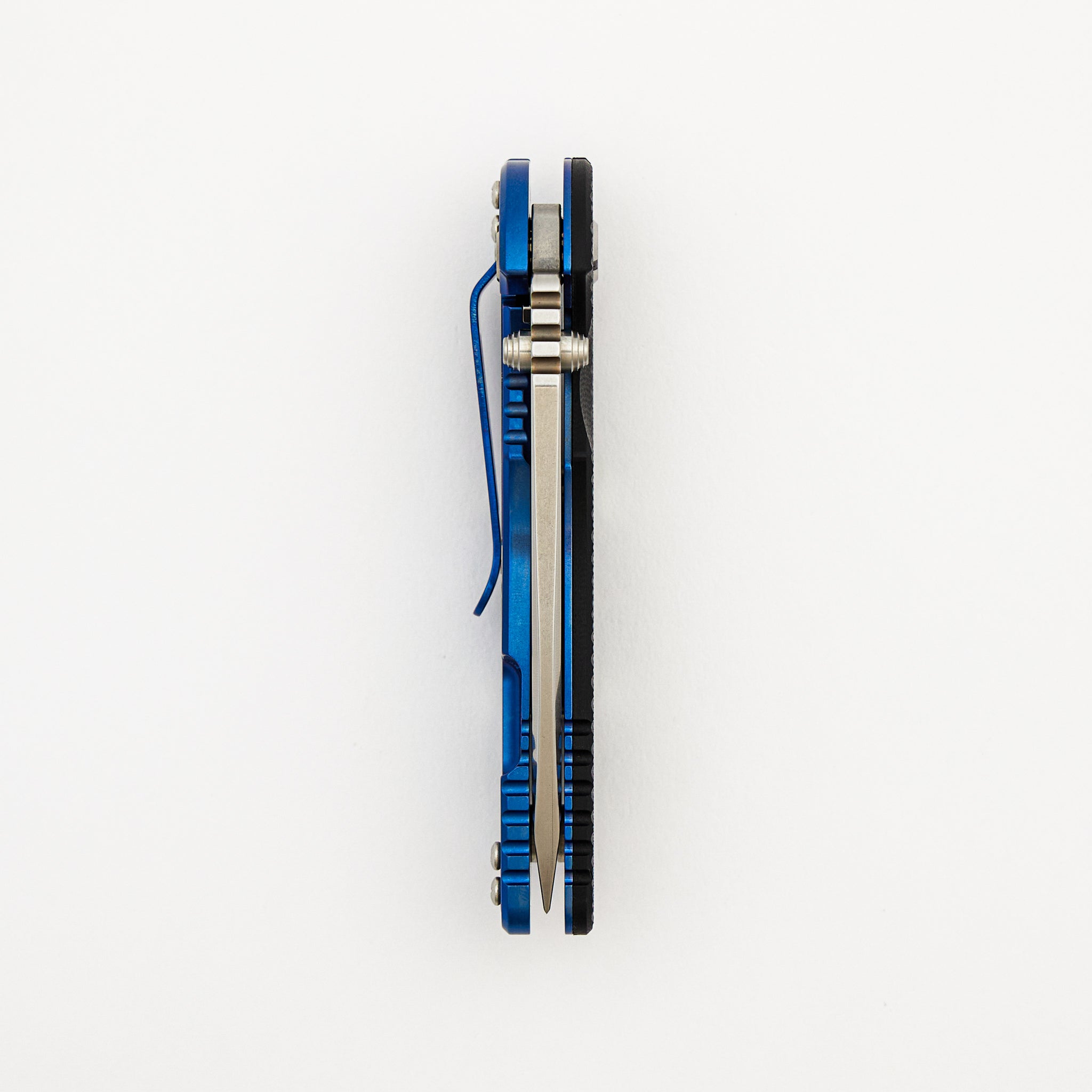 XM-18 3.25" - Spanto MagnaCut Blade - Tri-Way - Stonewash Blue - Black G10