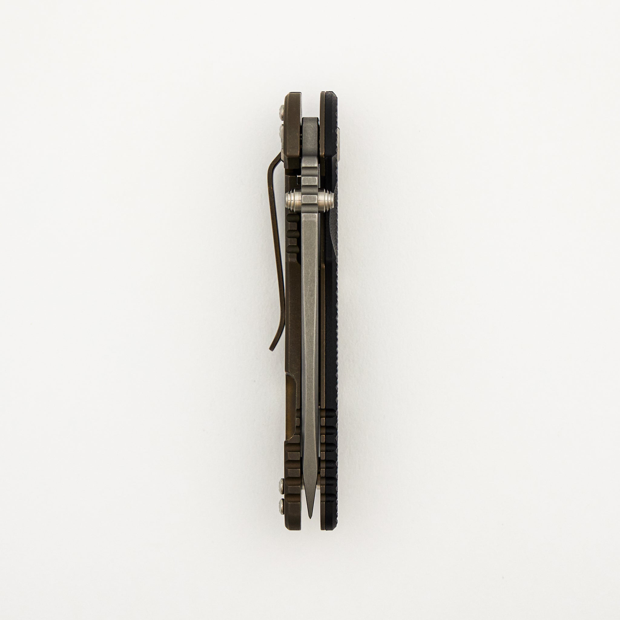 XM-18 3.25" - Spanto MagnaCut Blade - Tri-Way - Battle Bronze - Black G10