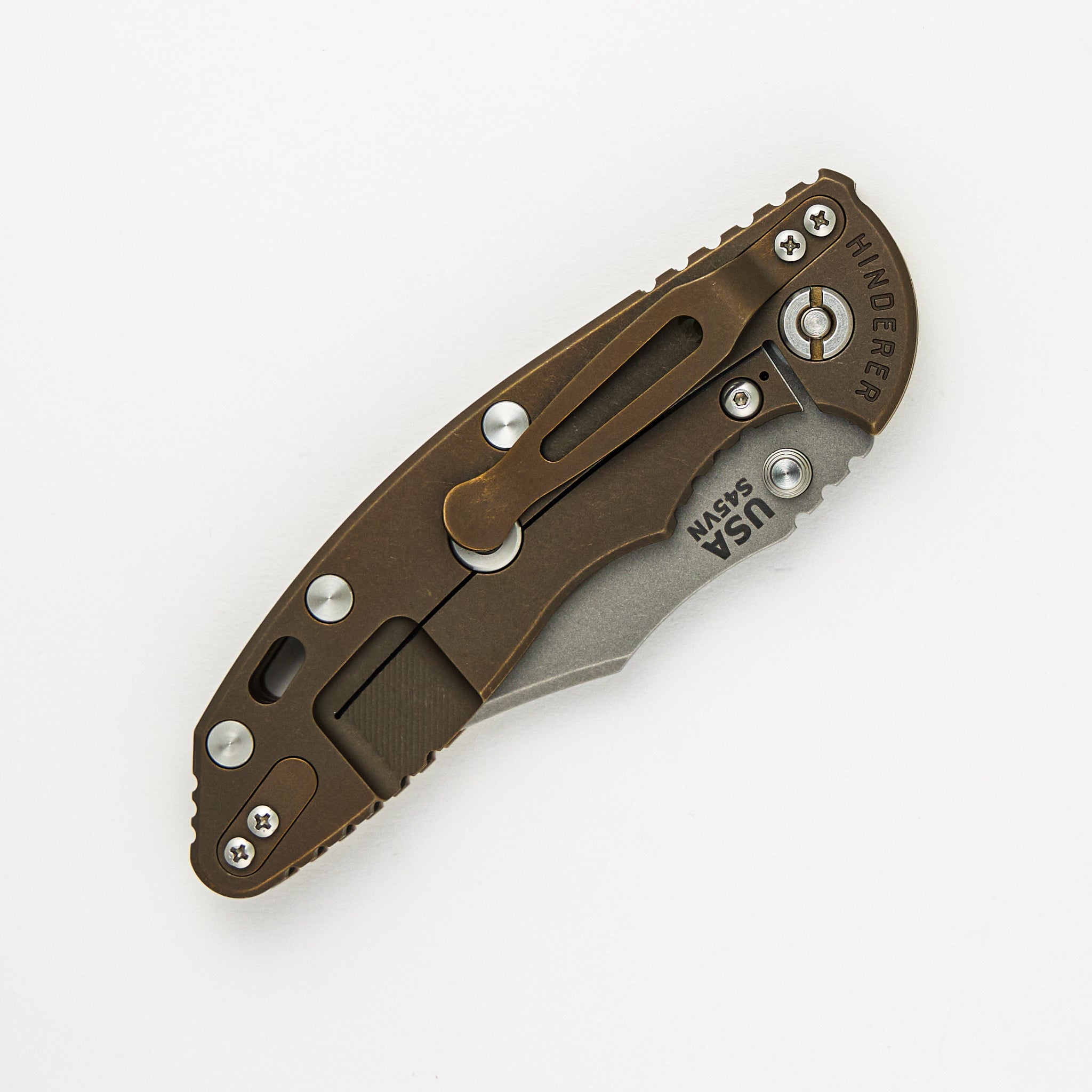 XM-18 3.5″ - Bowie S45VN - Non Flipper - Tri-Way - Battle Bronze - Coyote G10