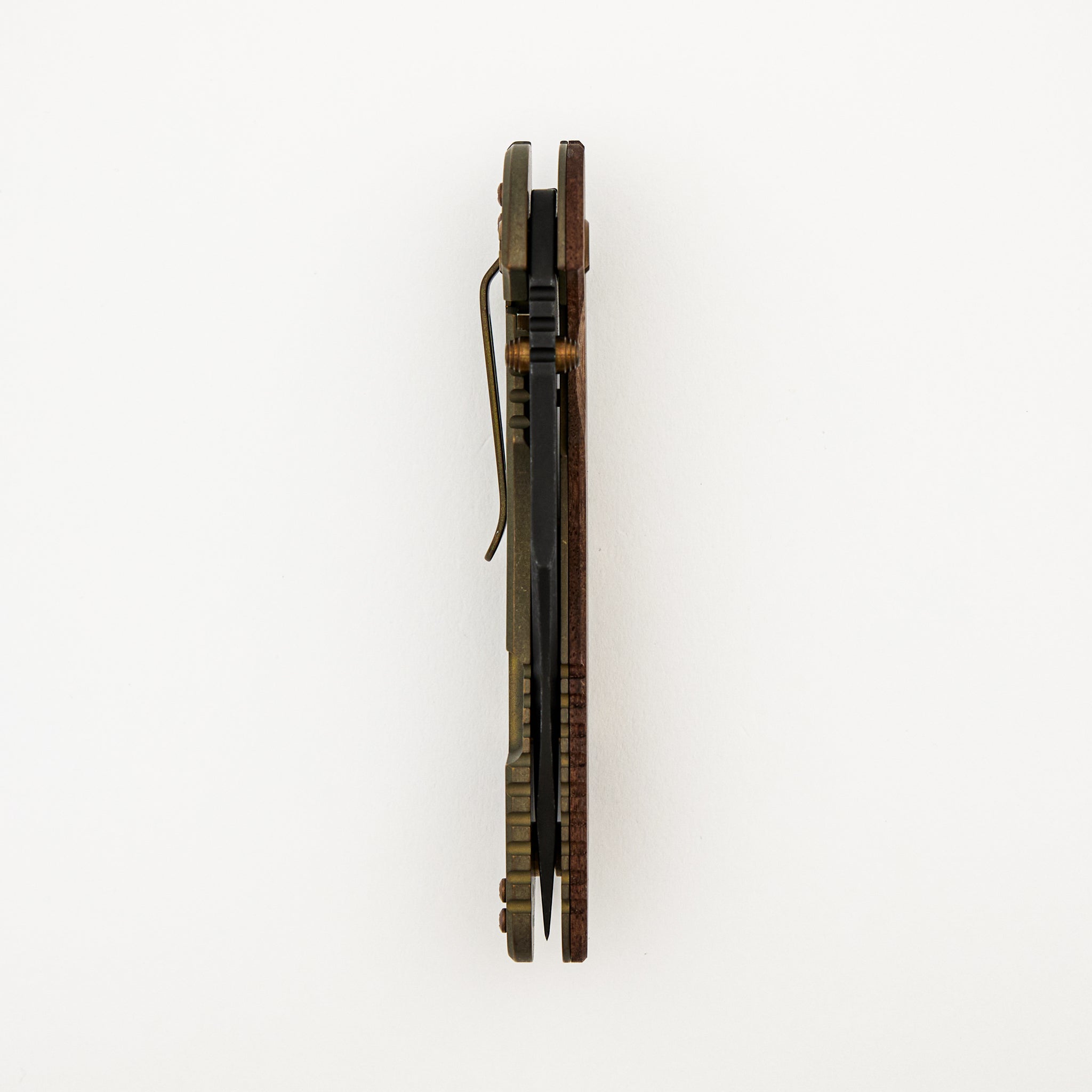 XM-24 4.0″ – 1095 Skinny Bowie - Tri-Way - Vintage Series - Smooth Walnut