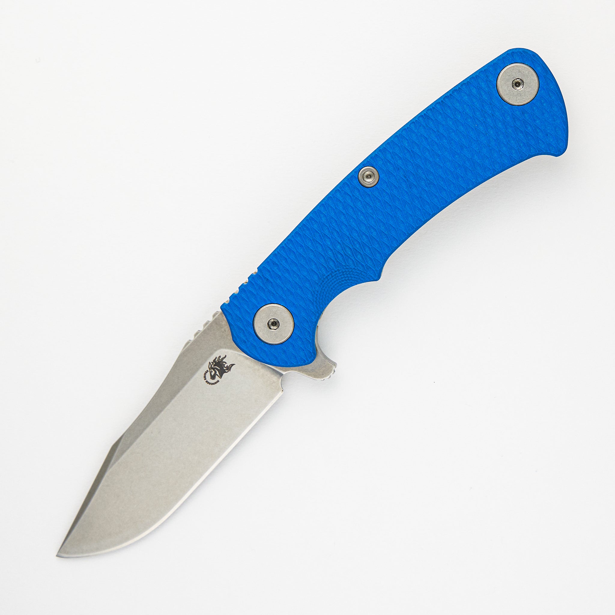 Project X - S45VN - Clip Point - Tri-Way - Stonewash - Blue G10