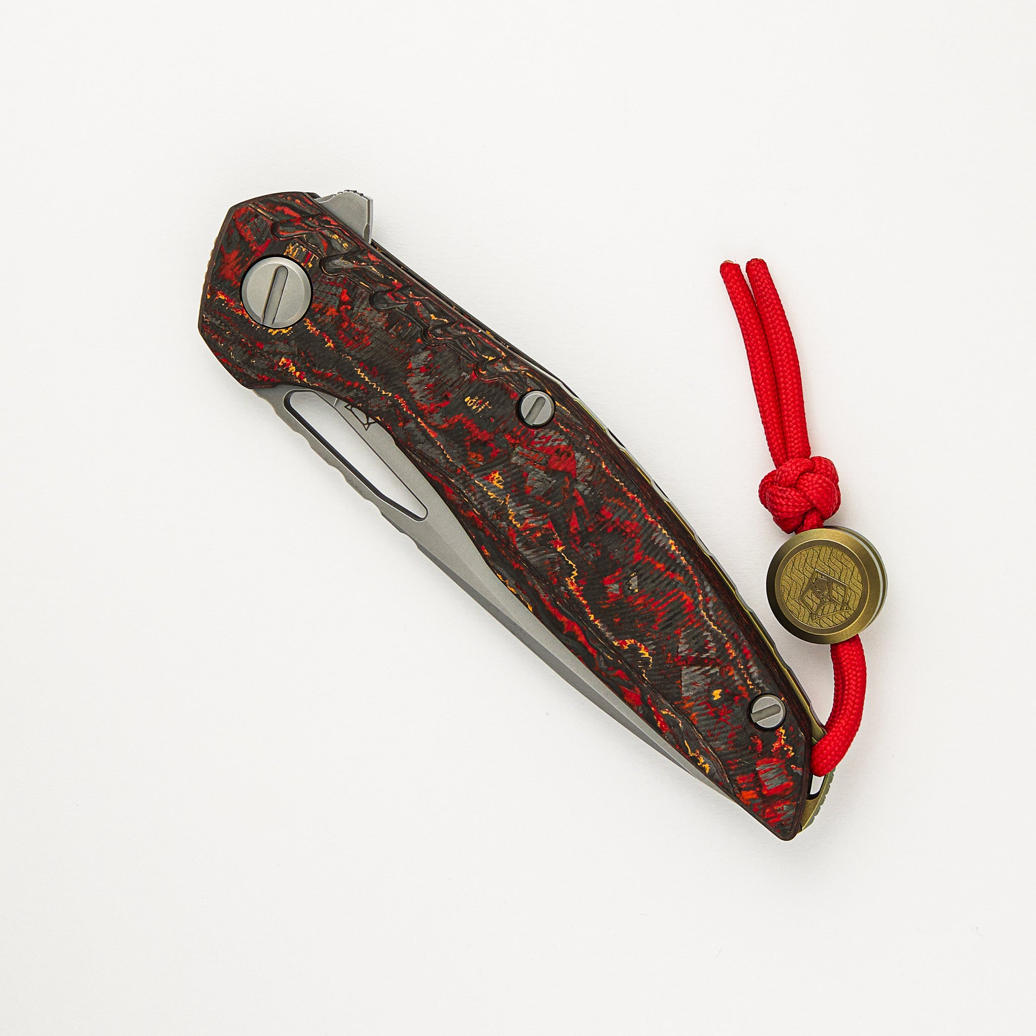 111 Ignis - "Phoenix Wing" TechnoCarbo Handle - M390 Blade - MRBS