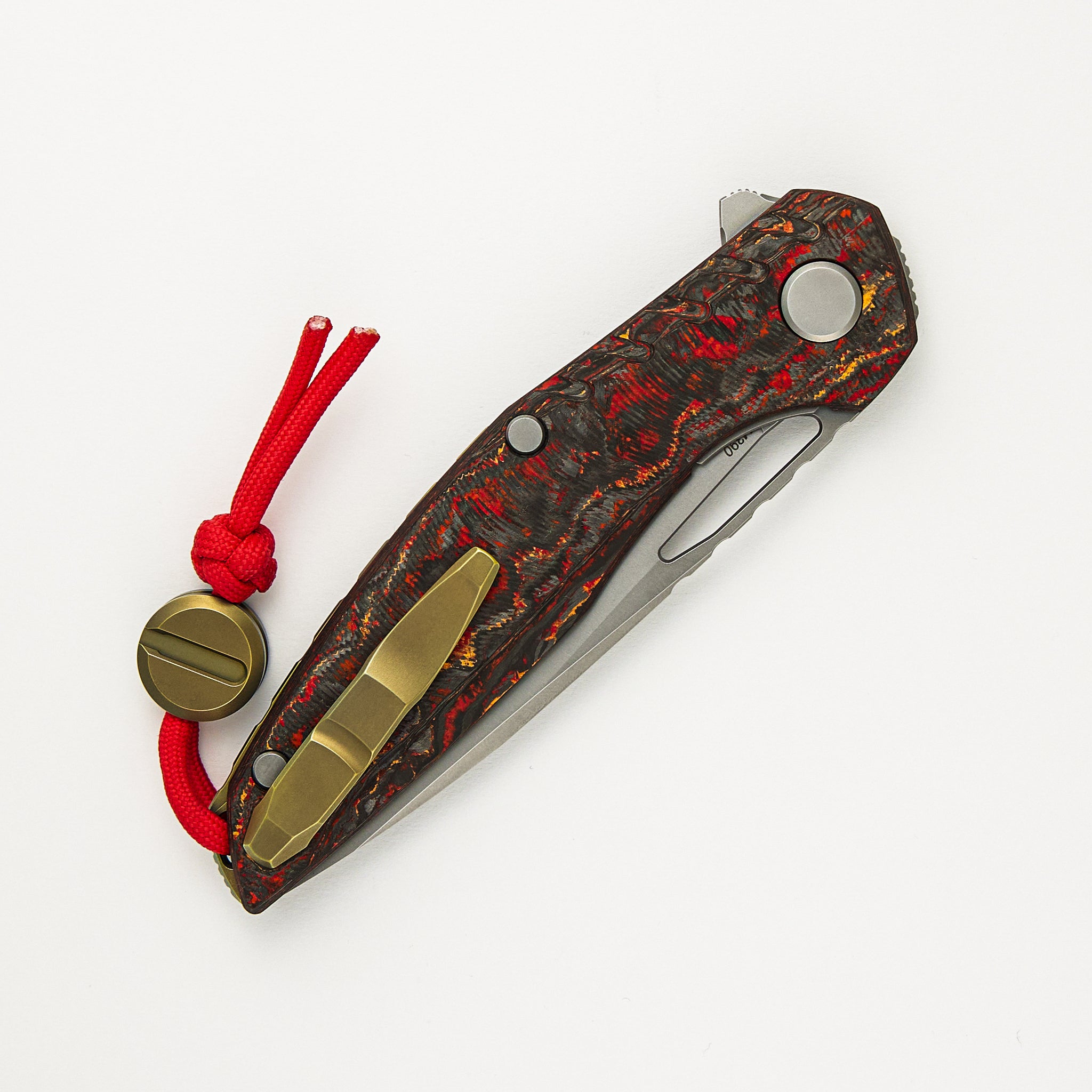 111 Ignis - "Phoenix Wing" TechnoCarbo Handle - M390 Blade - MRBS