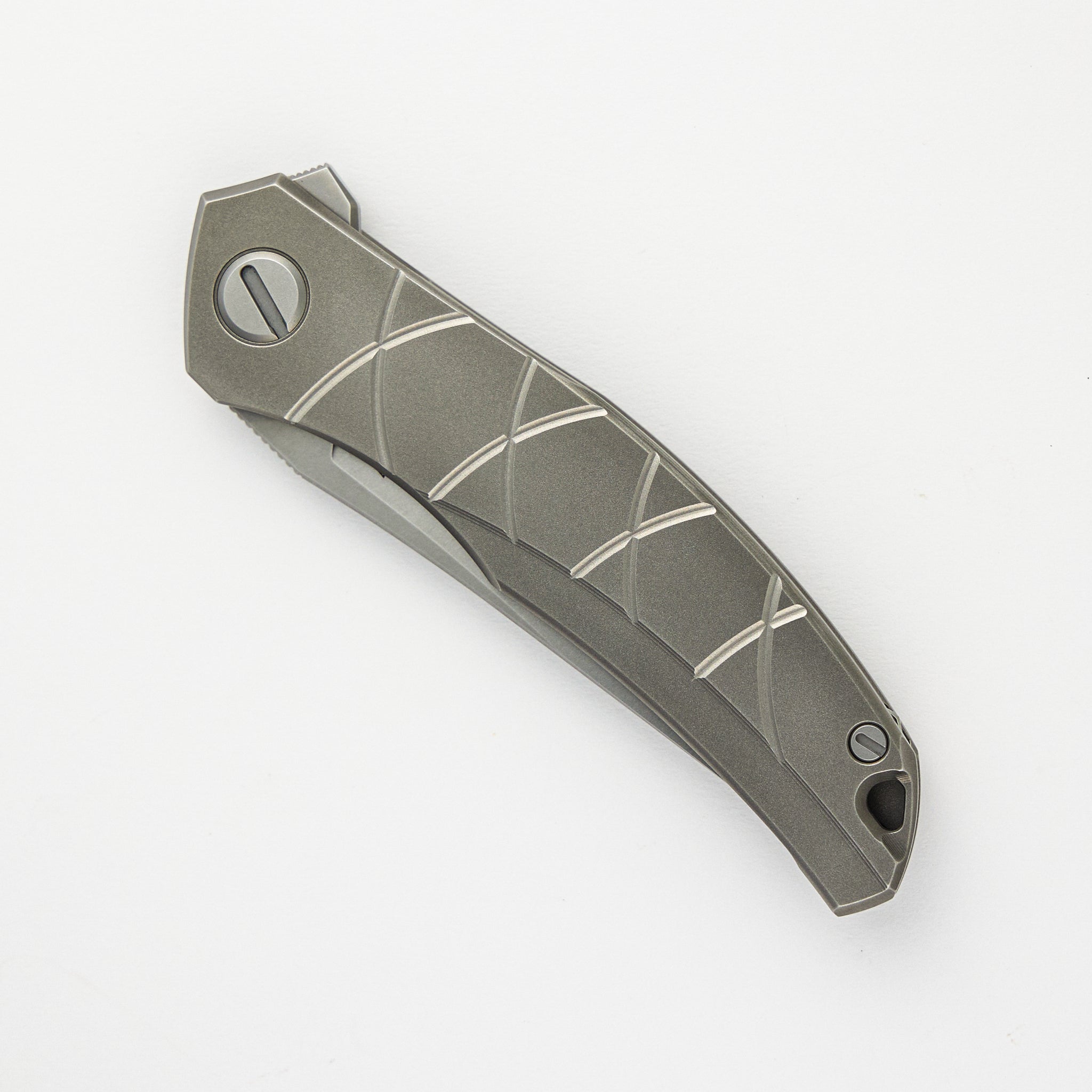 Shirogorov Knives / Walter Randolph Quantum “Hydronian” – Cromax PM Blade – MRBS (Version 2) - Completed